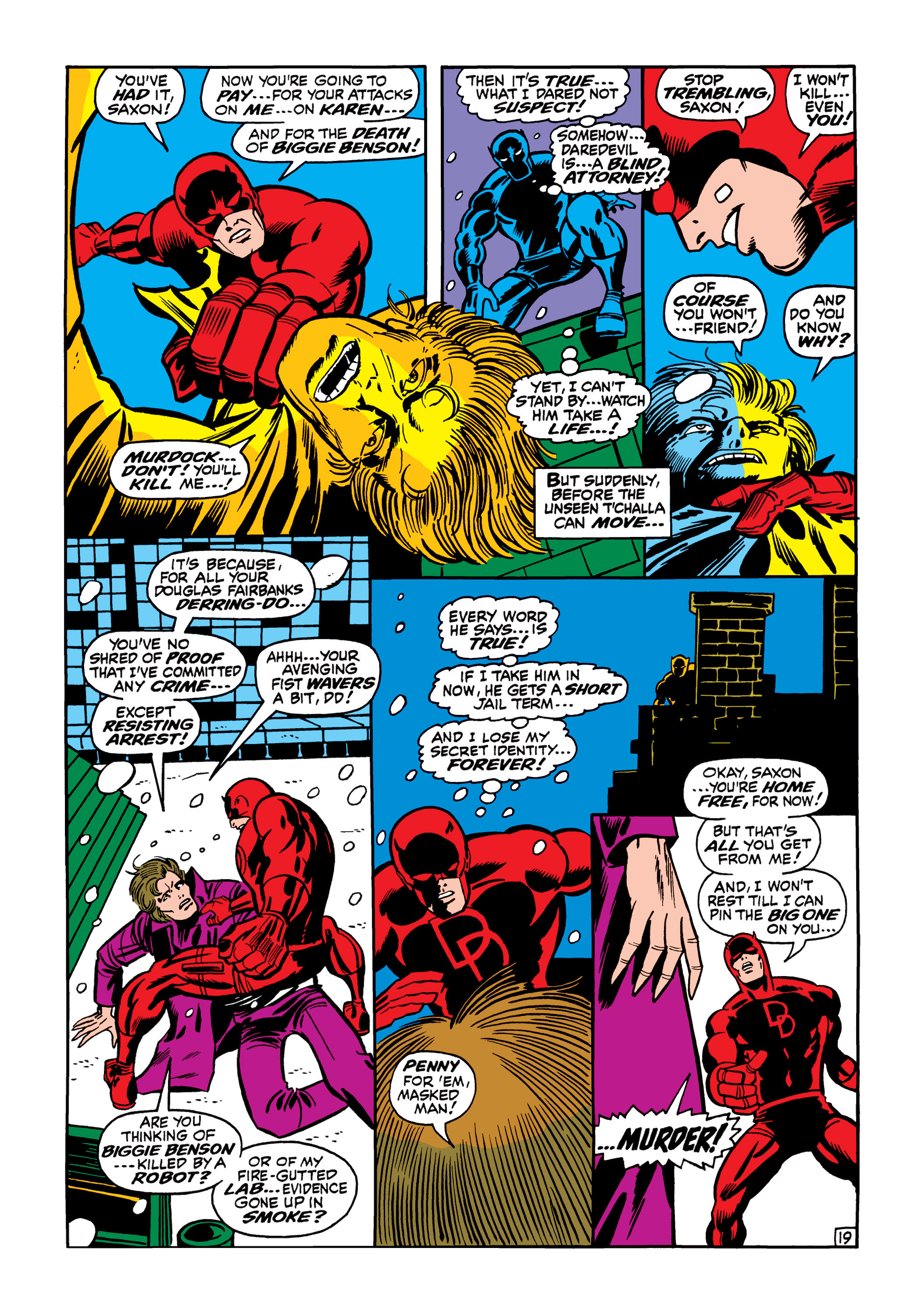 Read online Marvel Masterworks: Daredevil comic -  Issue # TPB 5 (Part 3) - 34