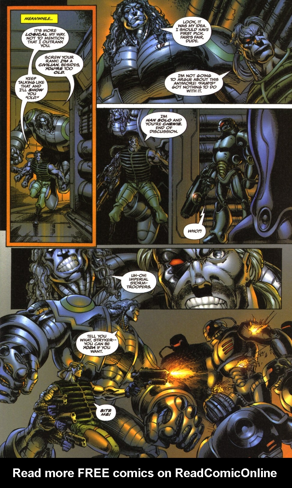 Read online Cyberforce (1993) comic -  Issue #25 - 21