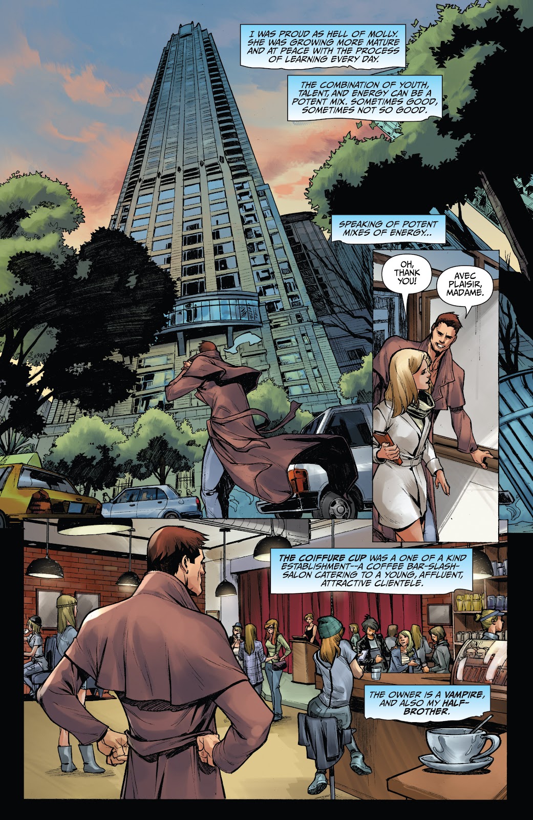 Jim Butcher's The Dresden Files: Down Town issue 1 - Page 17