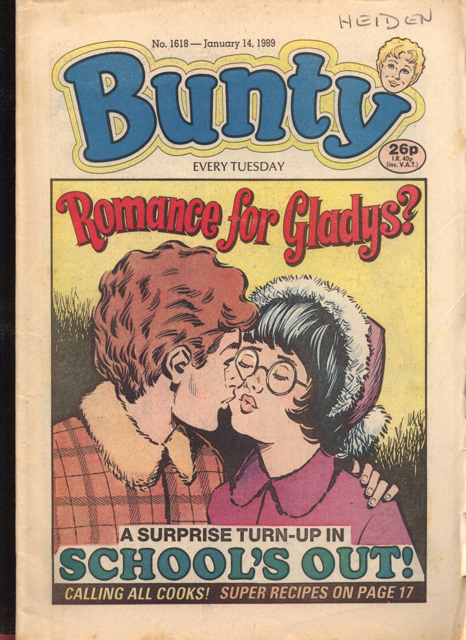 Read online Bunty comic -  Issue #1618 - 1