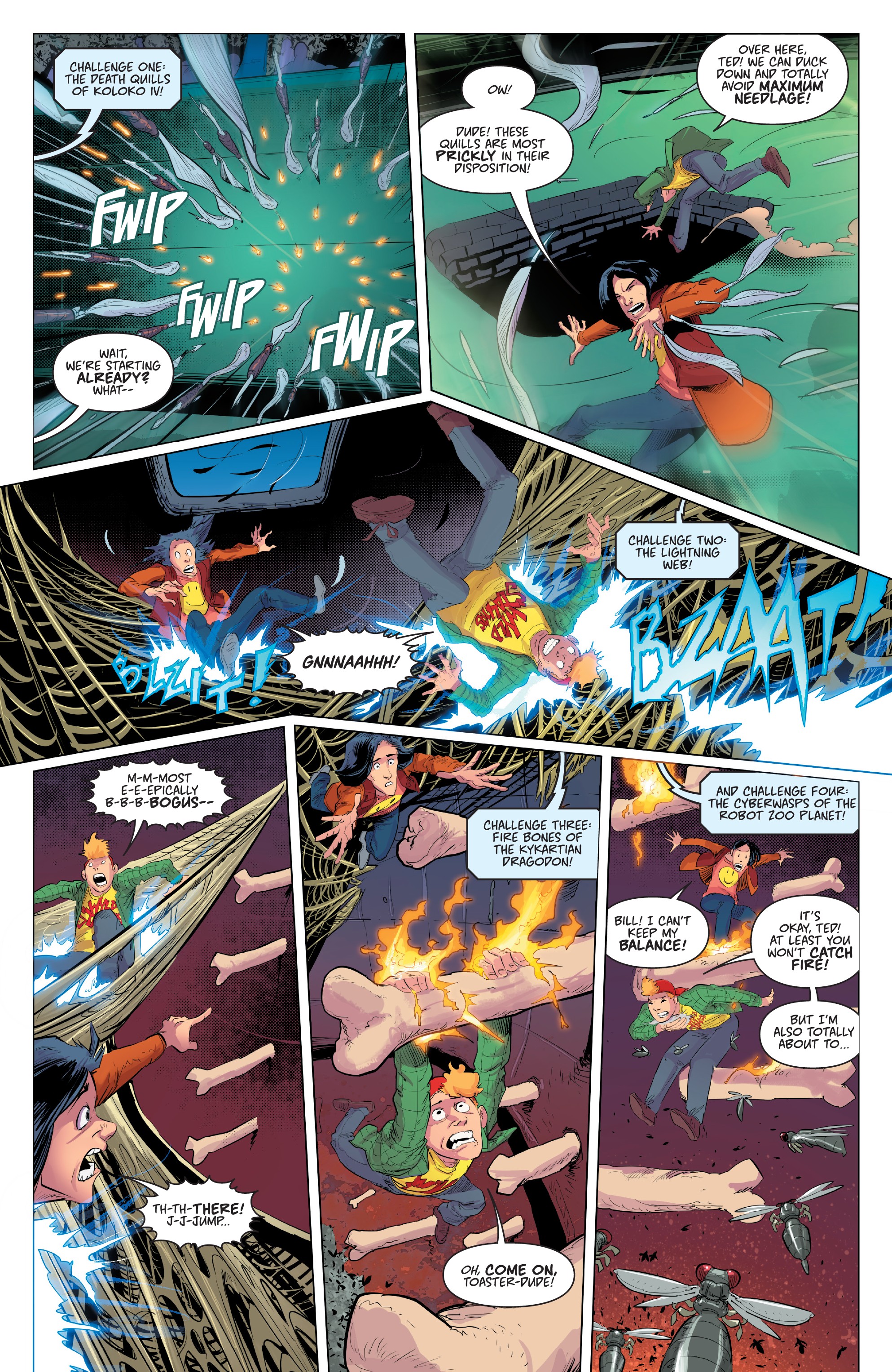 Read online Bill & Ted Save the Universe comic -  Issue # _TPB - 48