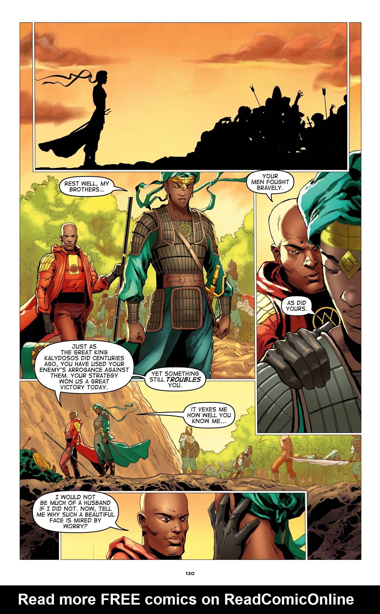 Read online Malika: Warrior Queen comic -  Issue # TPB 1 (Part 2) - 22
