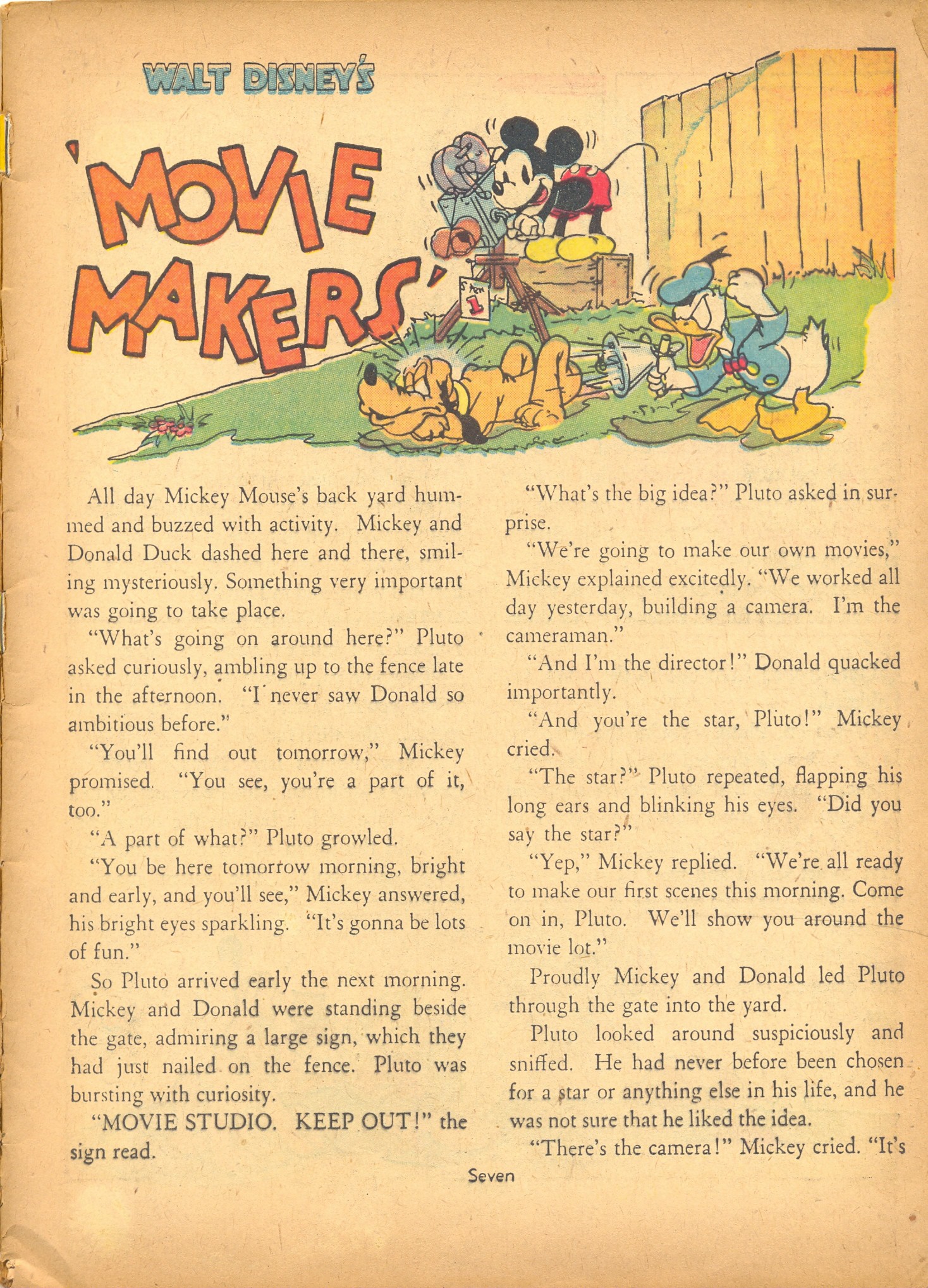 Read online Walt Disney's Comics and Stories comic -  Issue #7 - 9