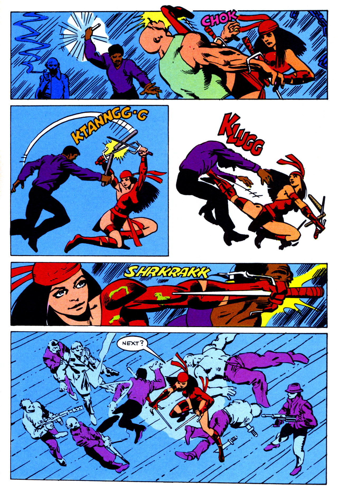 Read online The Elektra Saga comic -  Issue #1 - 45