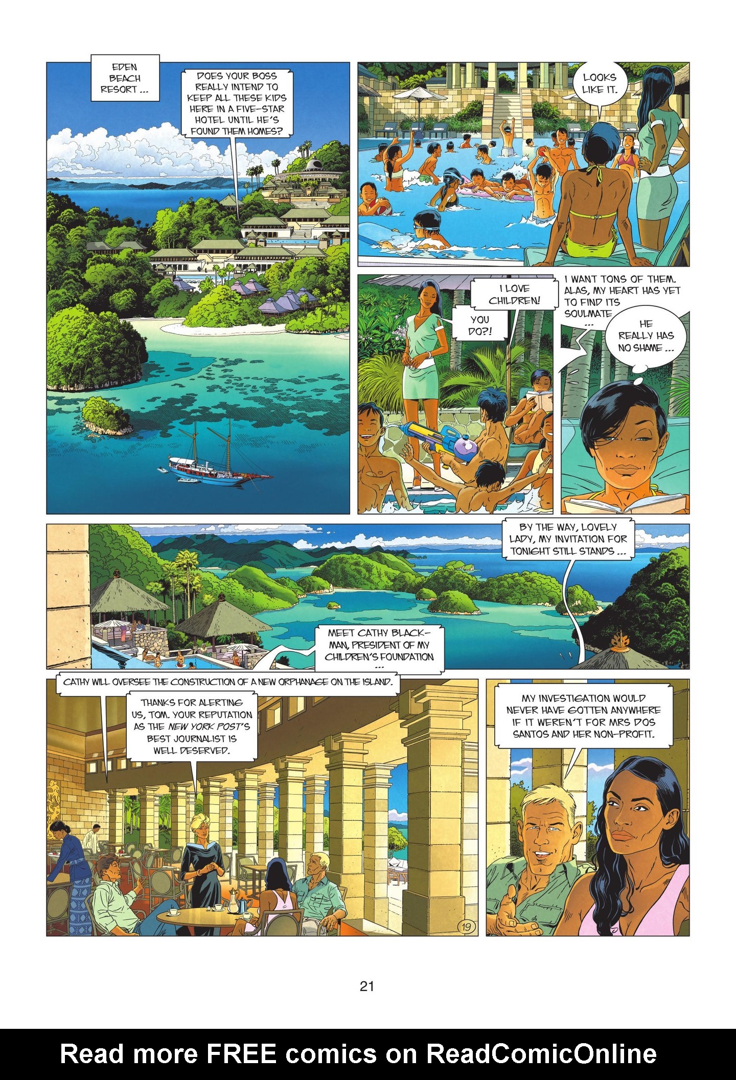 Read online Largo Winch comic -  Issue #19 - 23