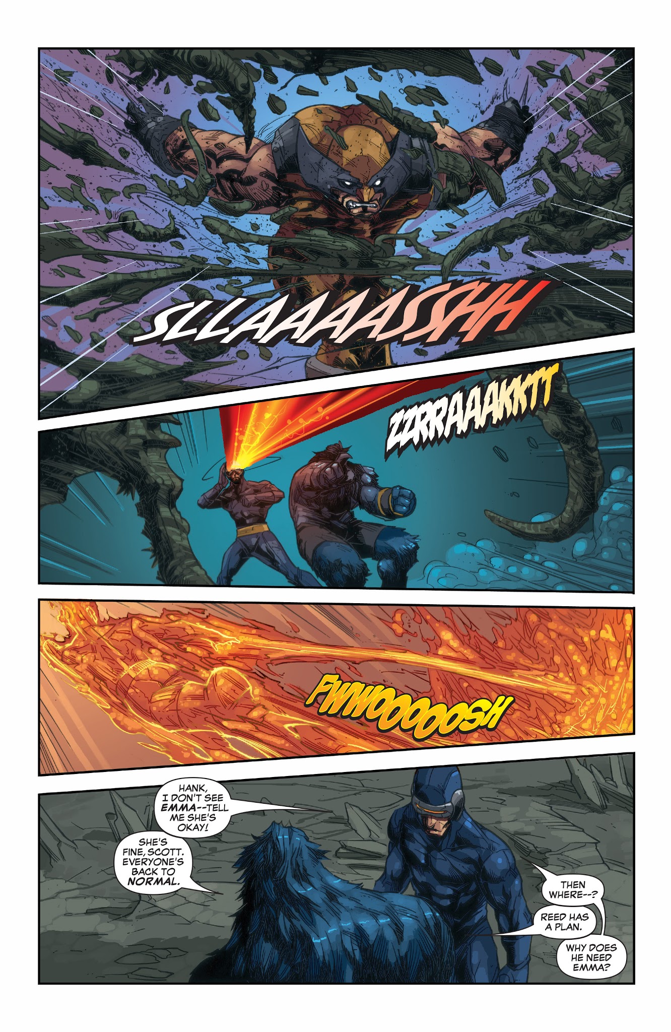 Read online X-Men/Fantastic Four comic -  Issue #5 - 15