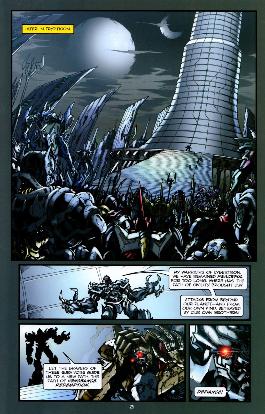 Transformers: Defiance issue 3 - Page 24