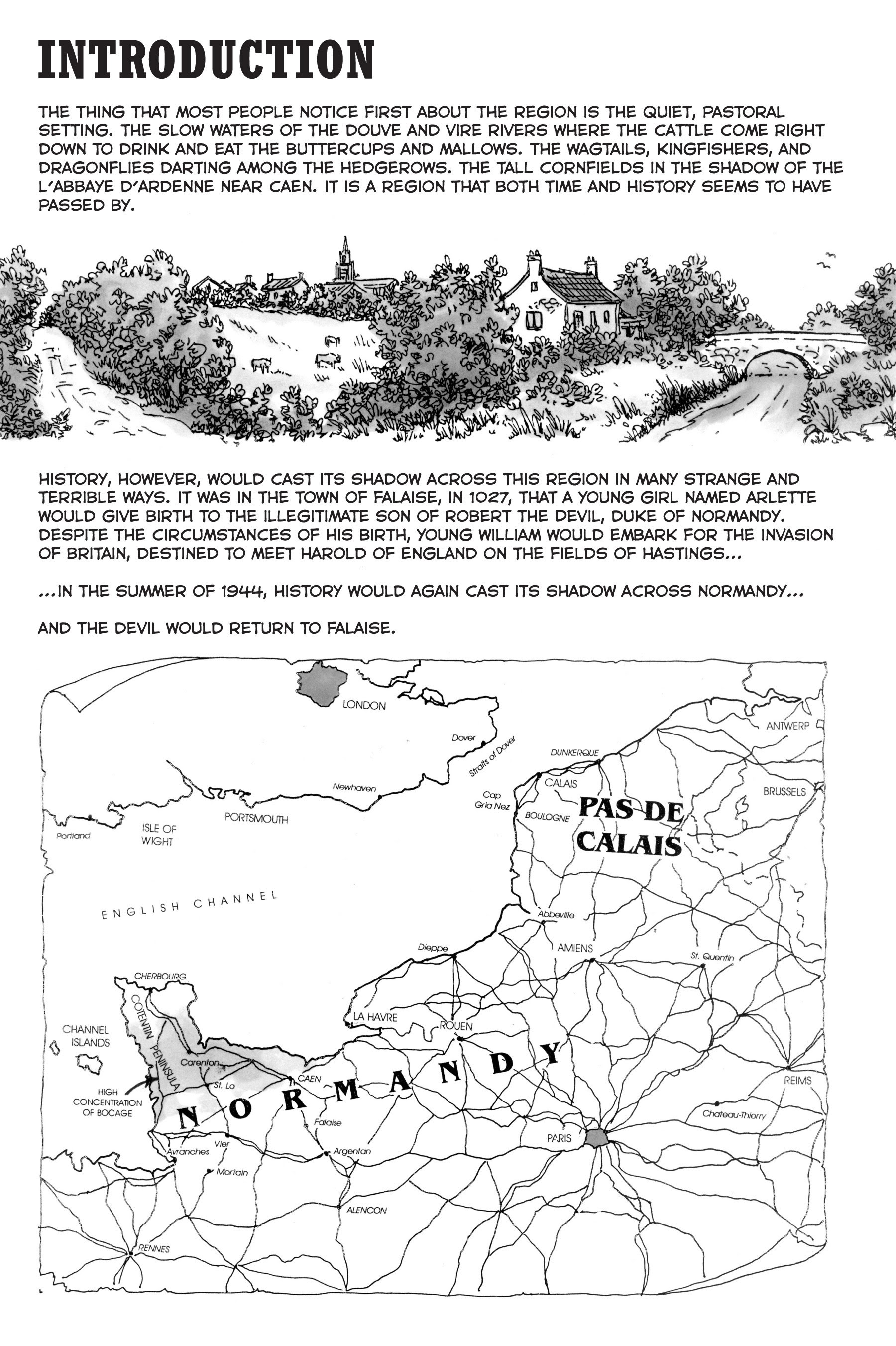 Read online Normandy: A Graphic History of D-Day, the Allied Invasion of Hitler's Fortress Europe comic -  Issue # TPB - 7