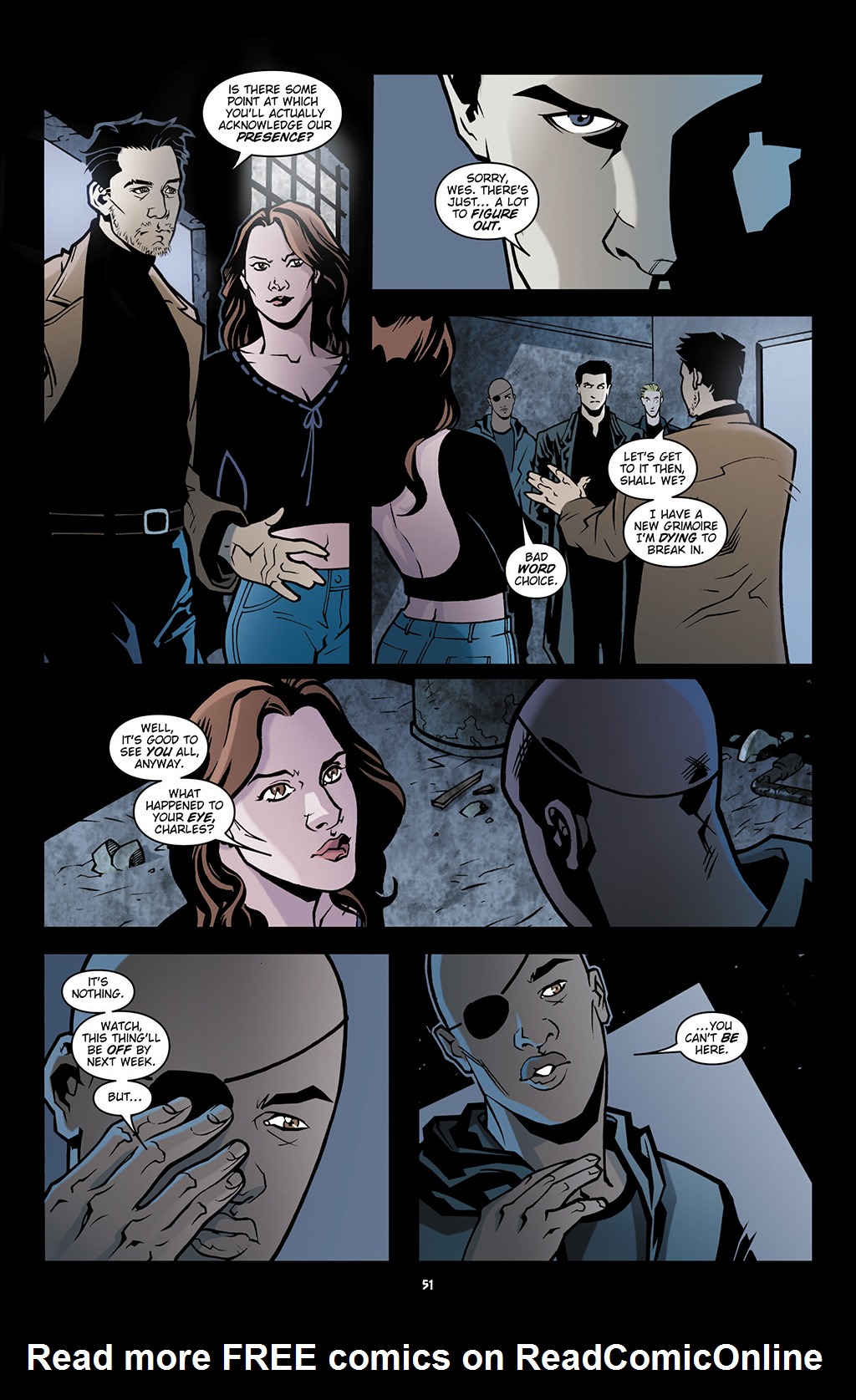 Read online Angel: Old Friends comic -  Issue # TPB - 53