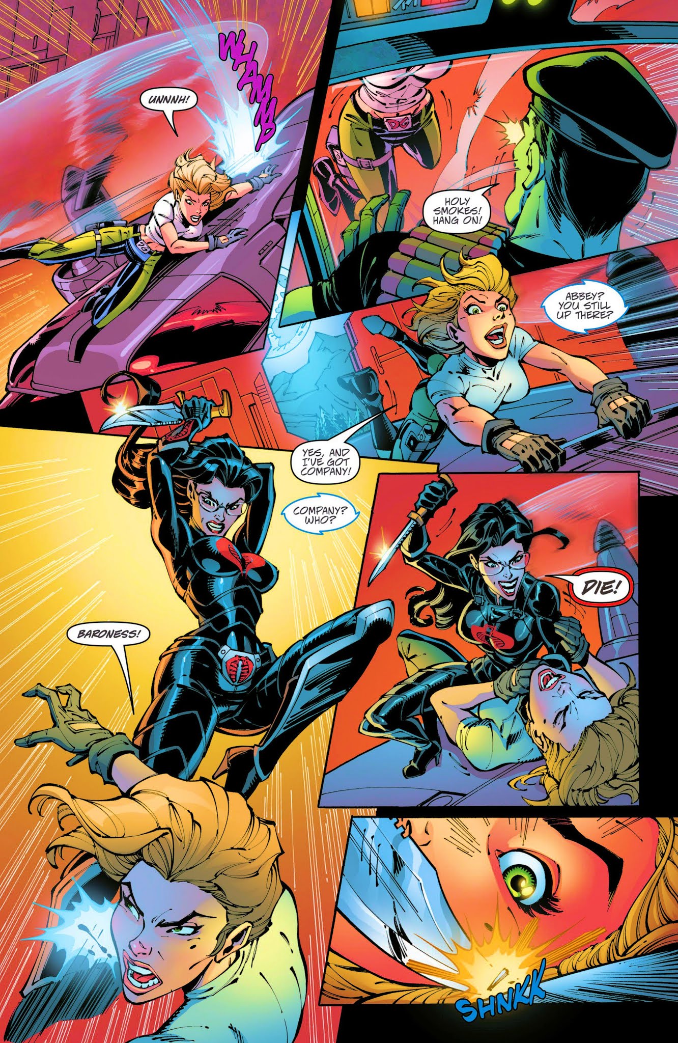 Read online Danger Girl/G.I. Joe comic -  Issue #5 - 14