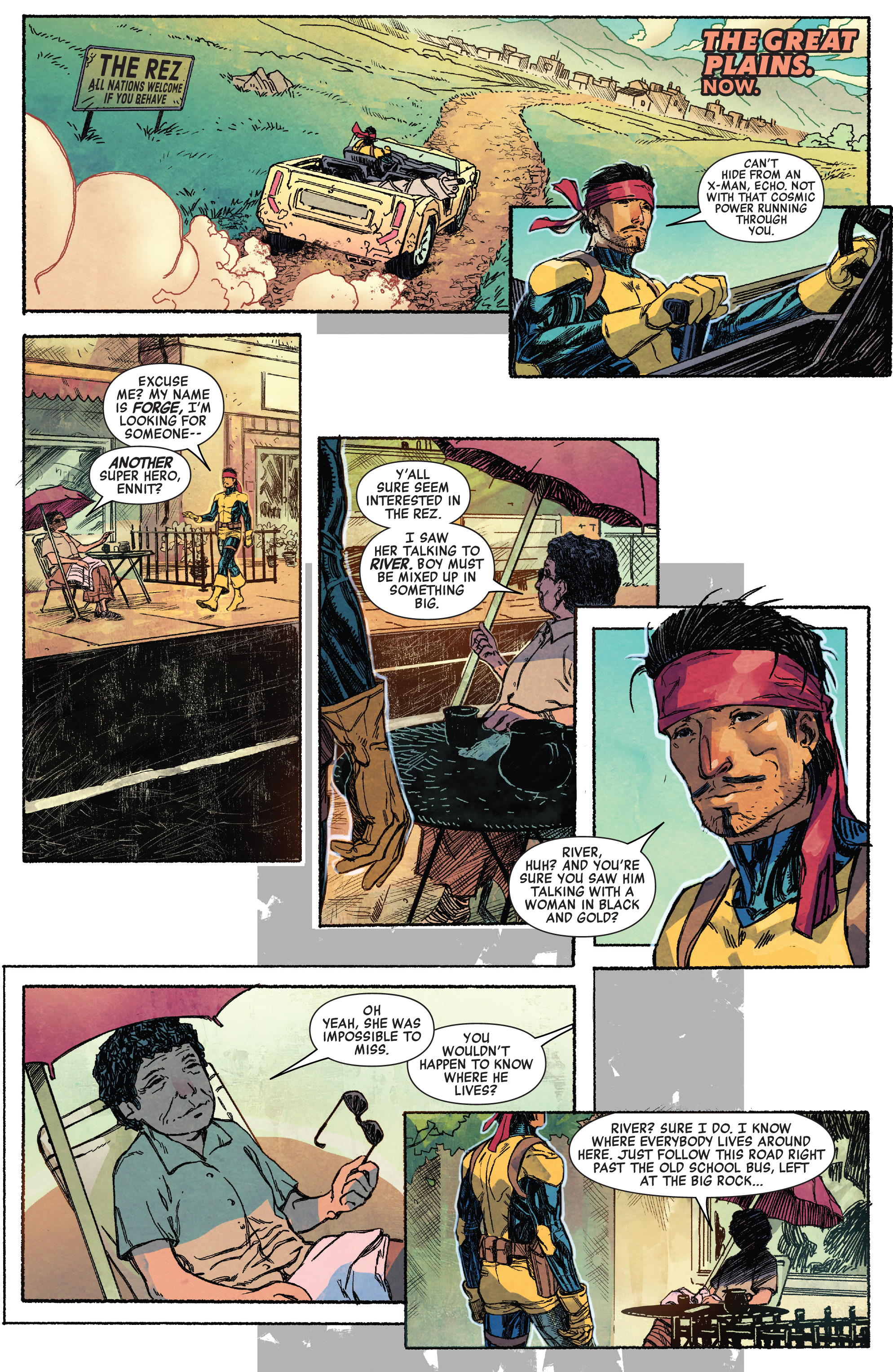 Read online Phoenix Song: Echo comic -  Issue #3 - 3