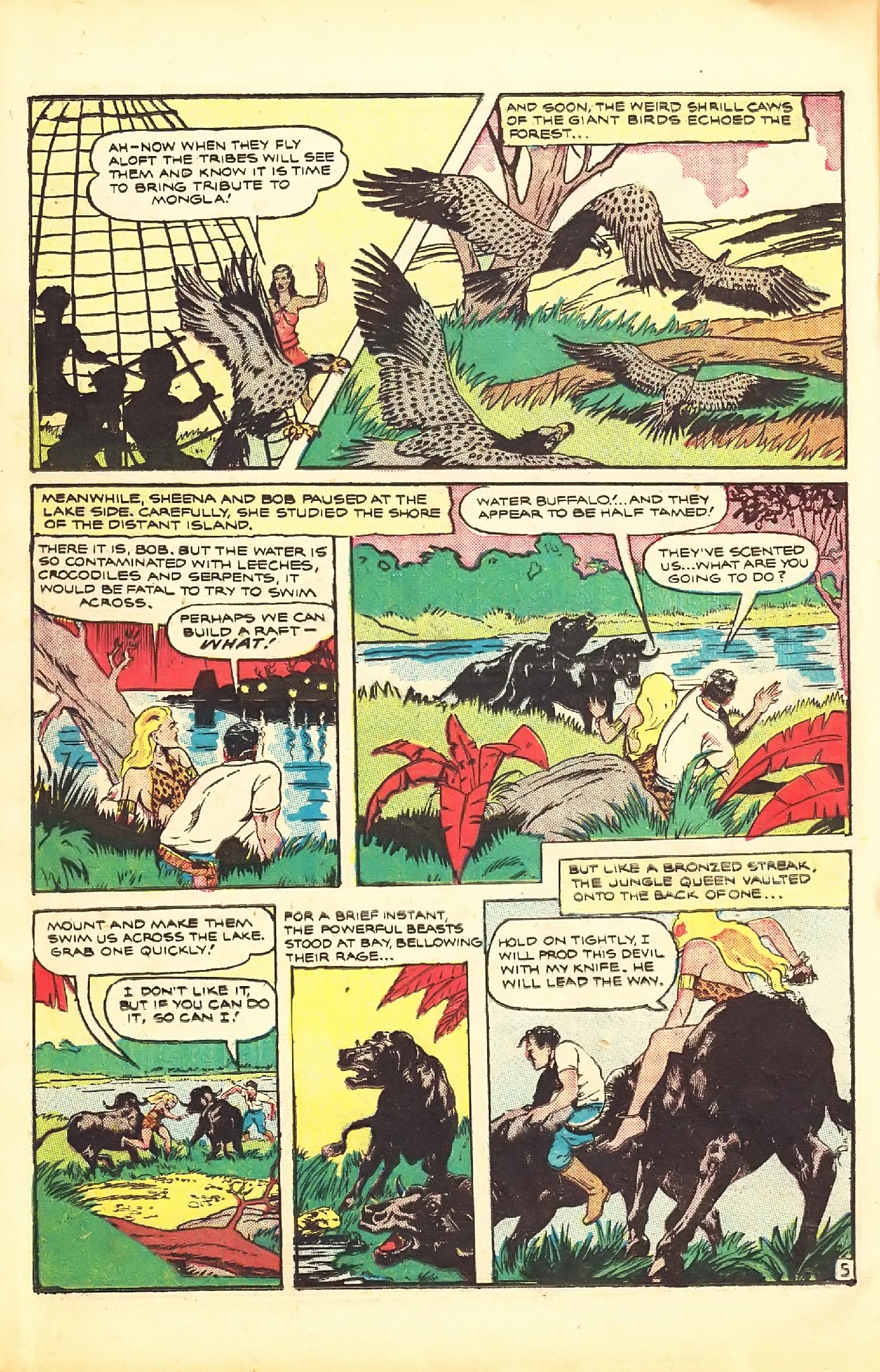 Read online Sheena, Queen of the Jungle (1942) comic -  Issue #7 - 38