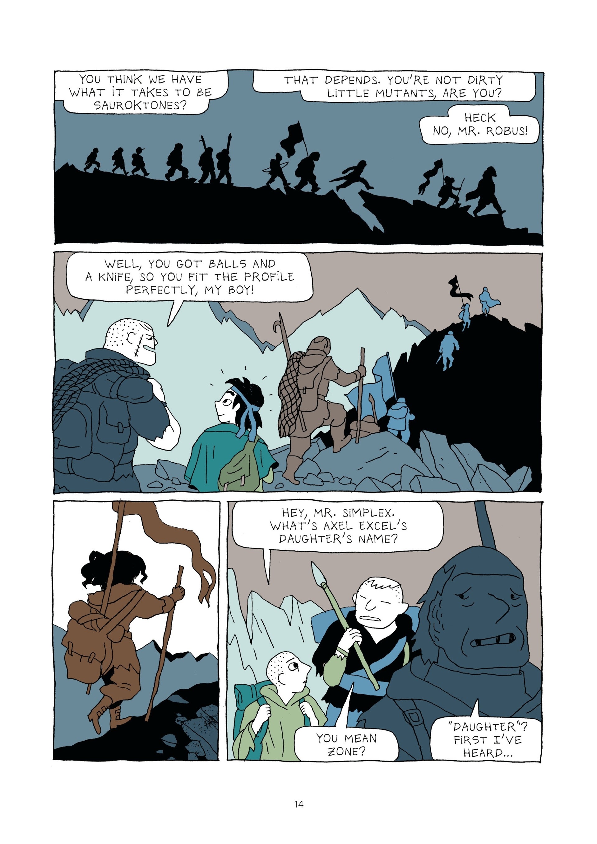 Read online The Sauroktones comic -  Issue #1 - 15