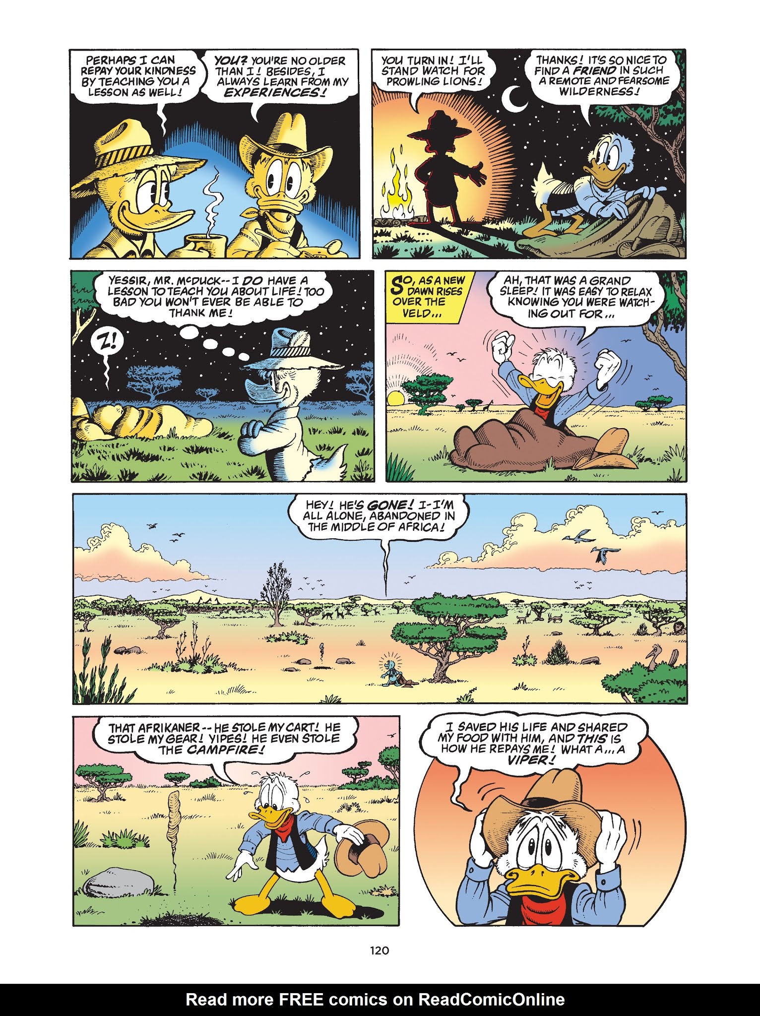Read online Walt Disney Uncle Scrooge and Donald Duck: The Don Rosa Library comic -  Issue # TPB 4 (Part 2) - 21