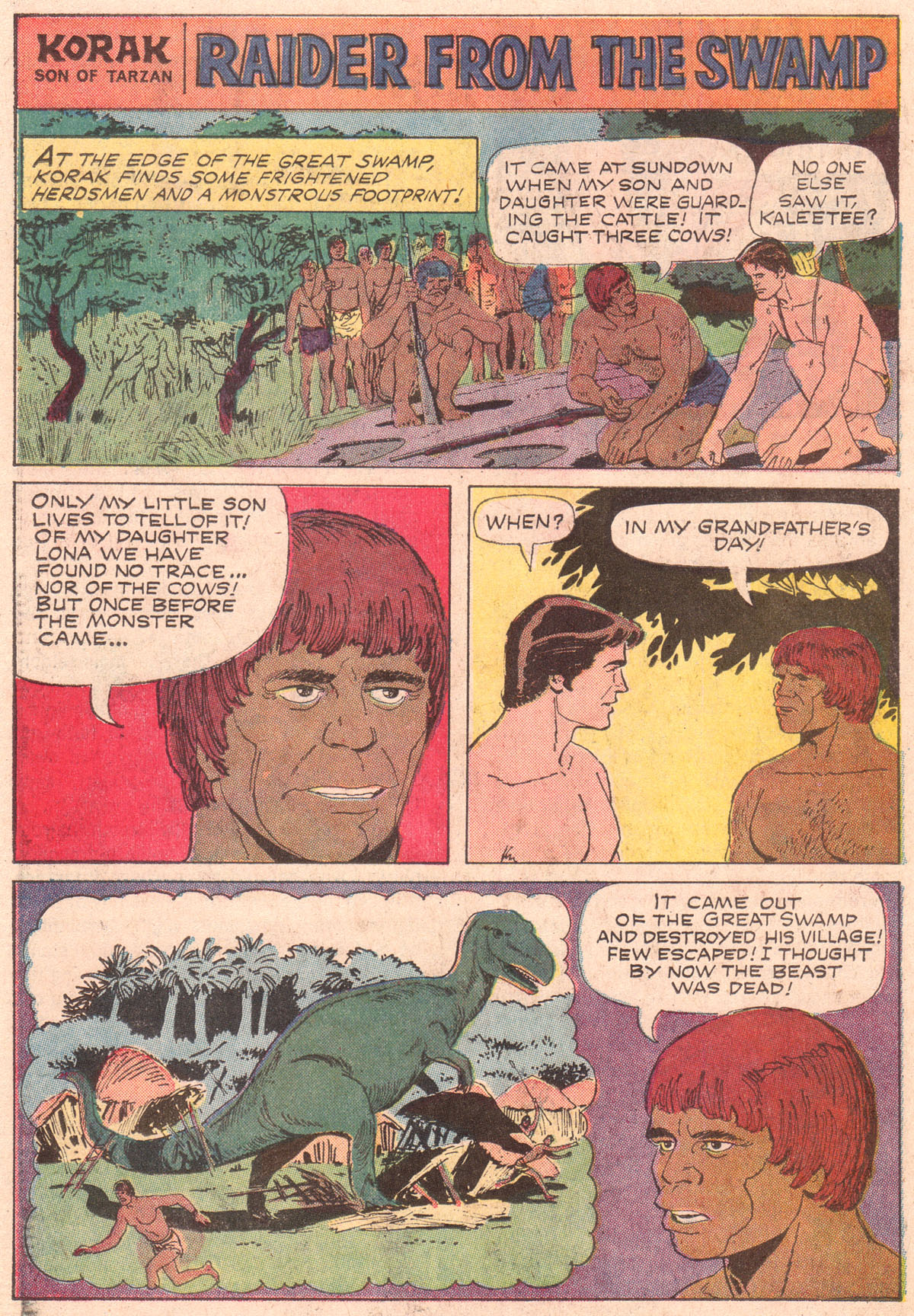 Read online Korak, Son of Tarzan (1964) comic -  Issue #29 - 26