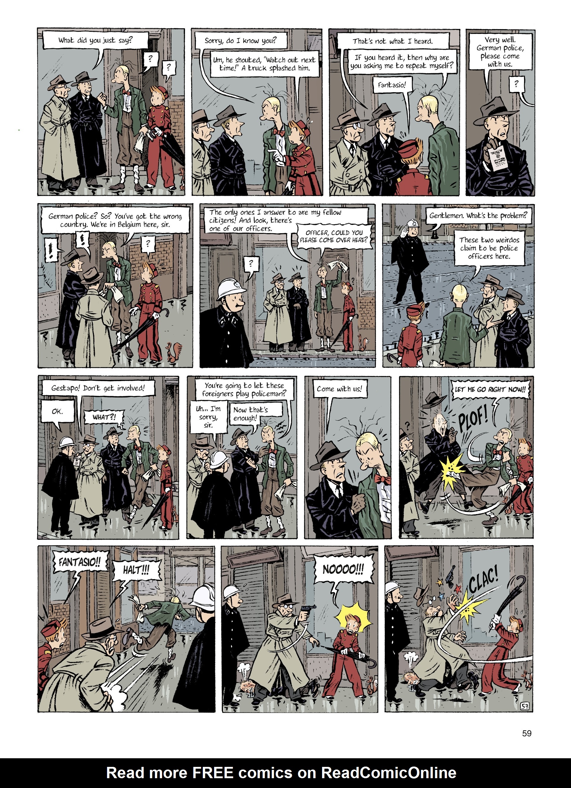 Read online Spirou: Hope Against All Odds comic -  Issue #1 - 59