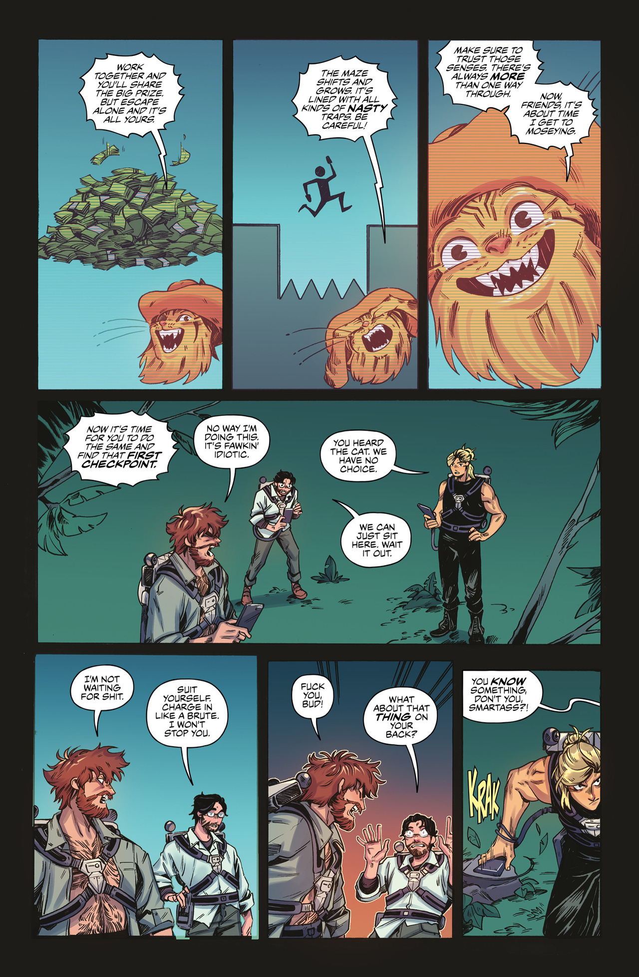Read online Nature's Labyrinth comic -  Issue #1 - 16
