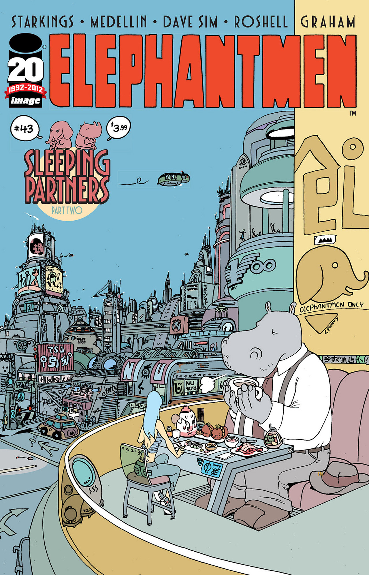 Read online Elephantmen comic -  Issue #43 - 1