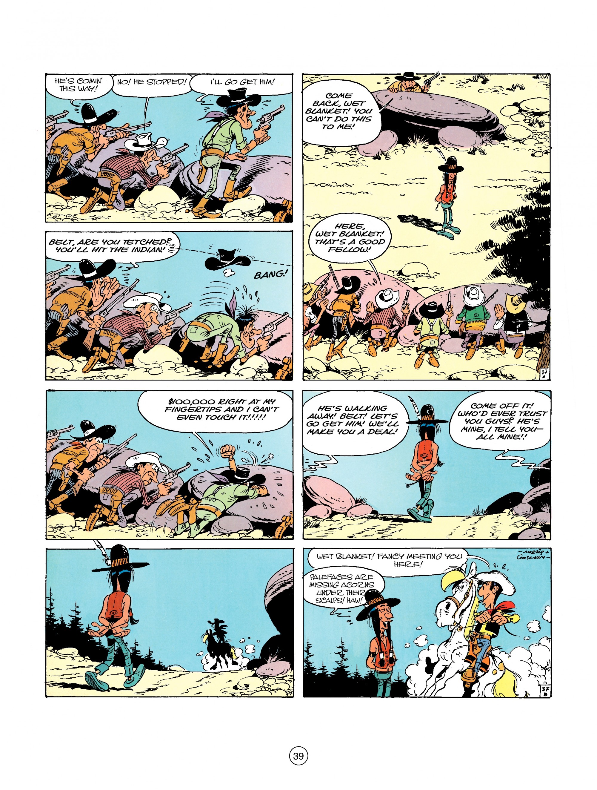 Read online A Lucky Luke Adventure comic -  Issue #26 - 39