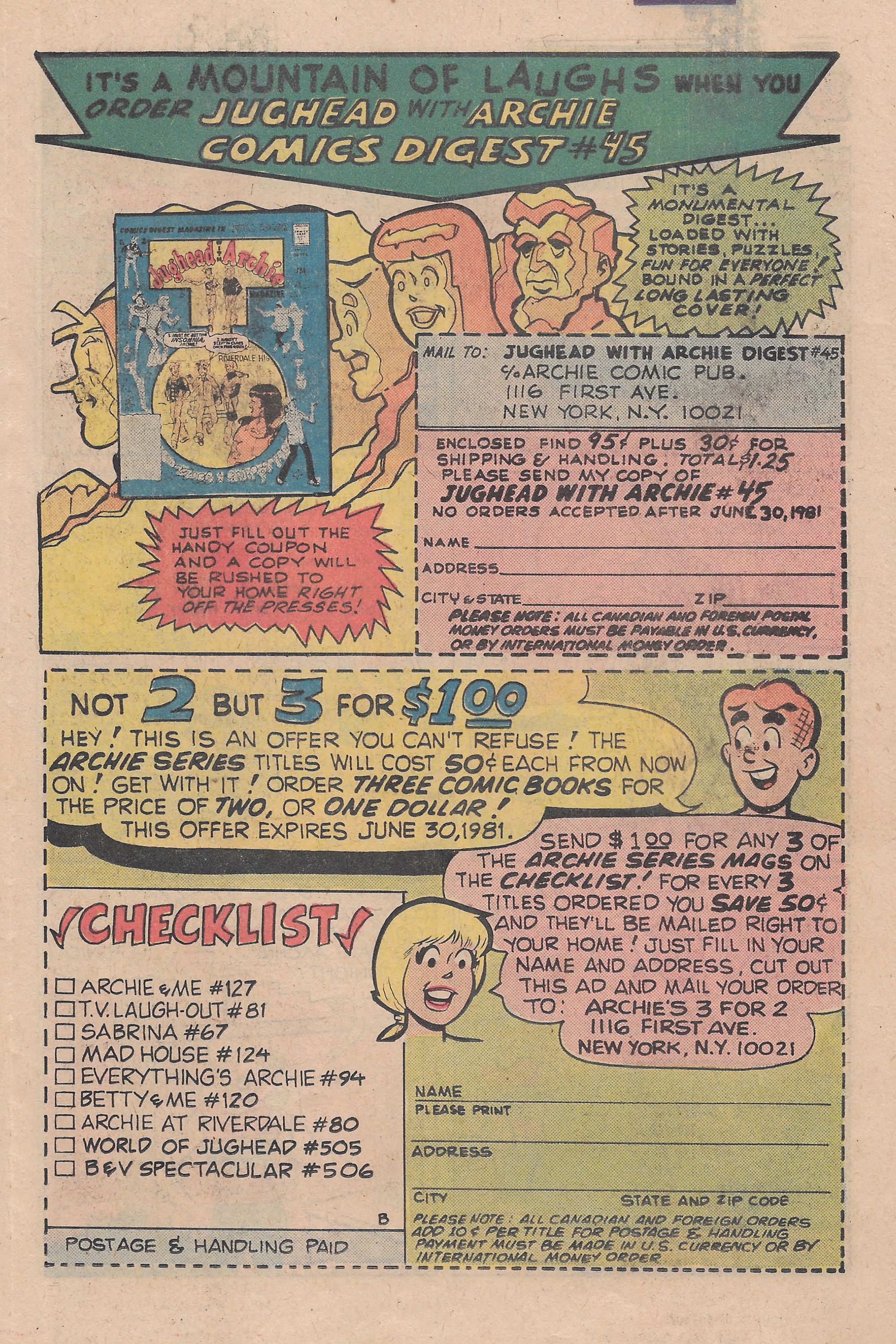 Read online Archie's Joke Book Magazine comic -  Issue #277 - 19