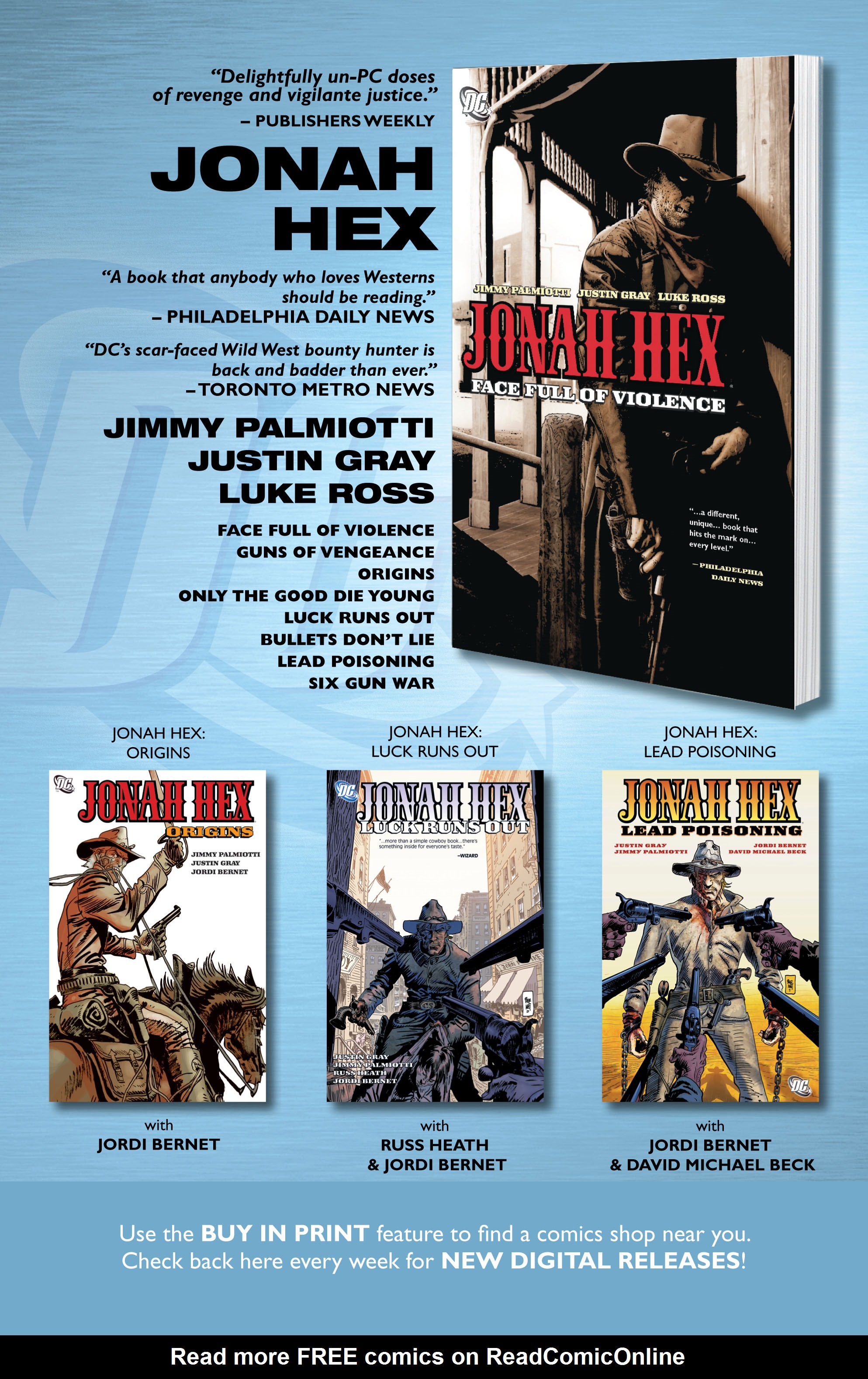 Read online Jonah Hex (2006) comic -  Issue #25 - 24