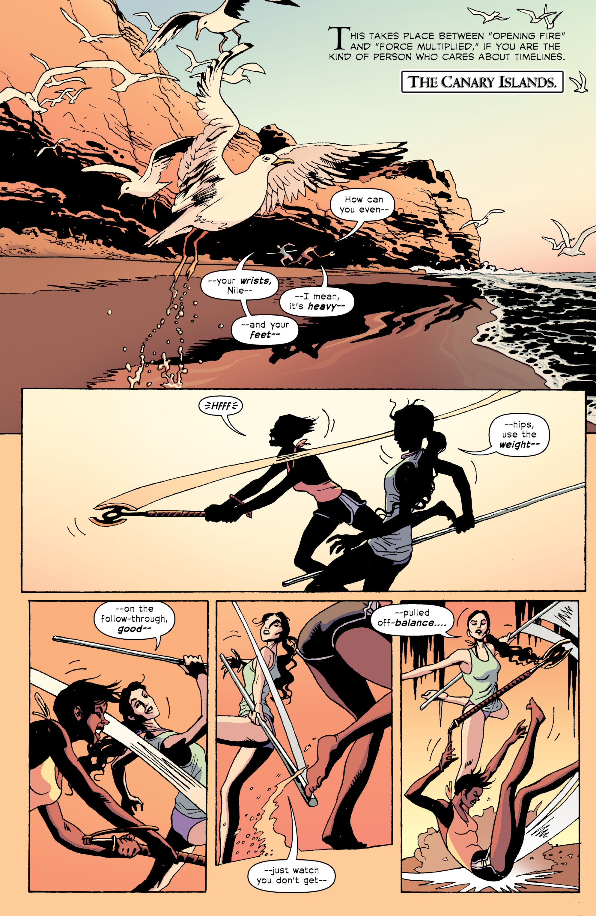 Read online The Old Guard: Tales Through Time comic -  Issue #1 - 3