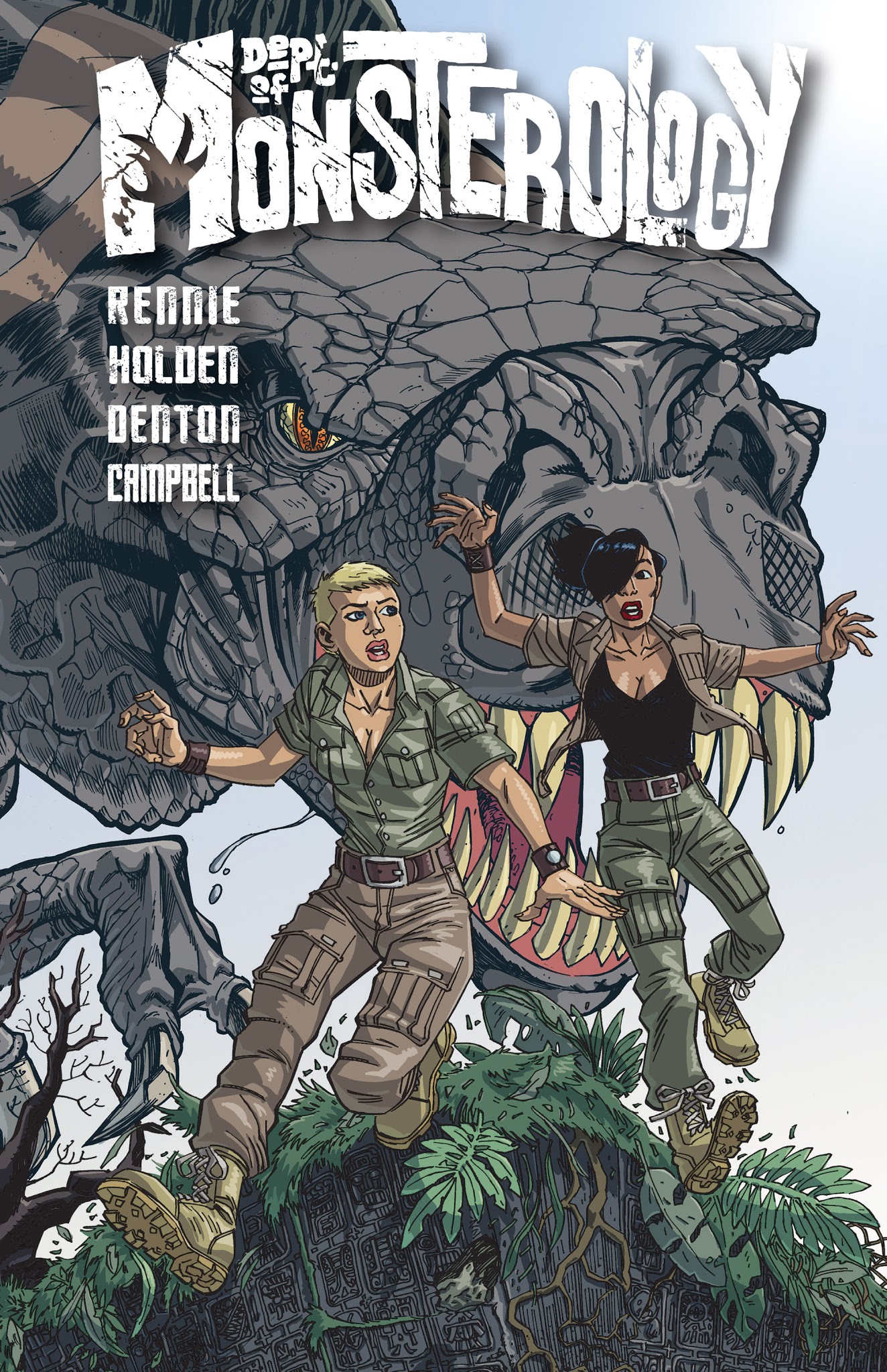 Read online Dept of Monsterology comic -  Issue #2 - 1