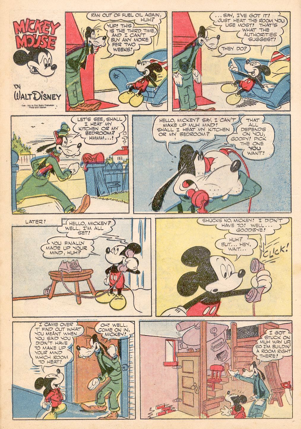 Read online Walt Disney's Comics and Stories comic -  Issue #51 - 22