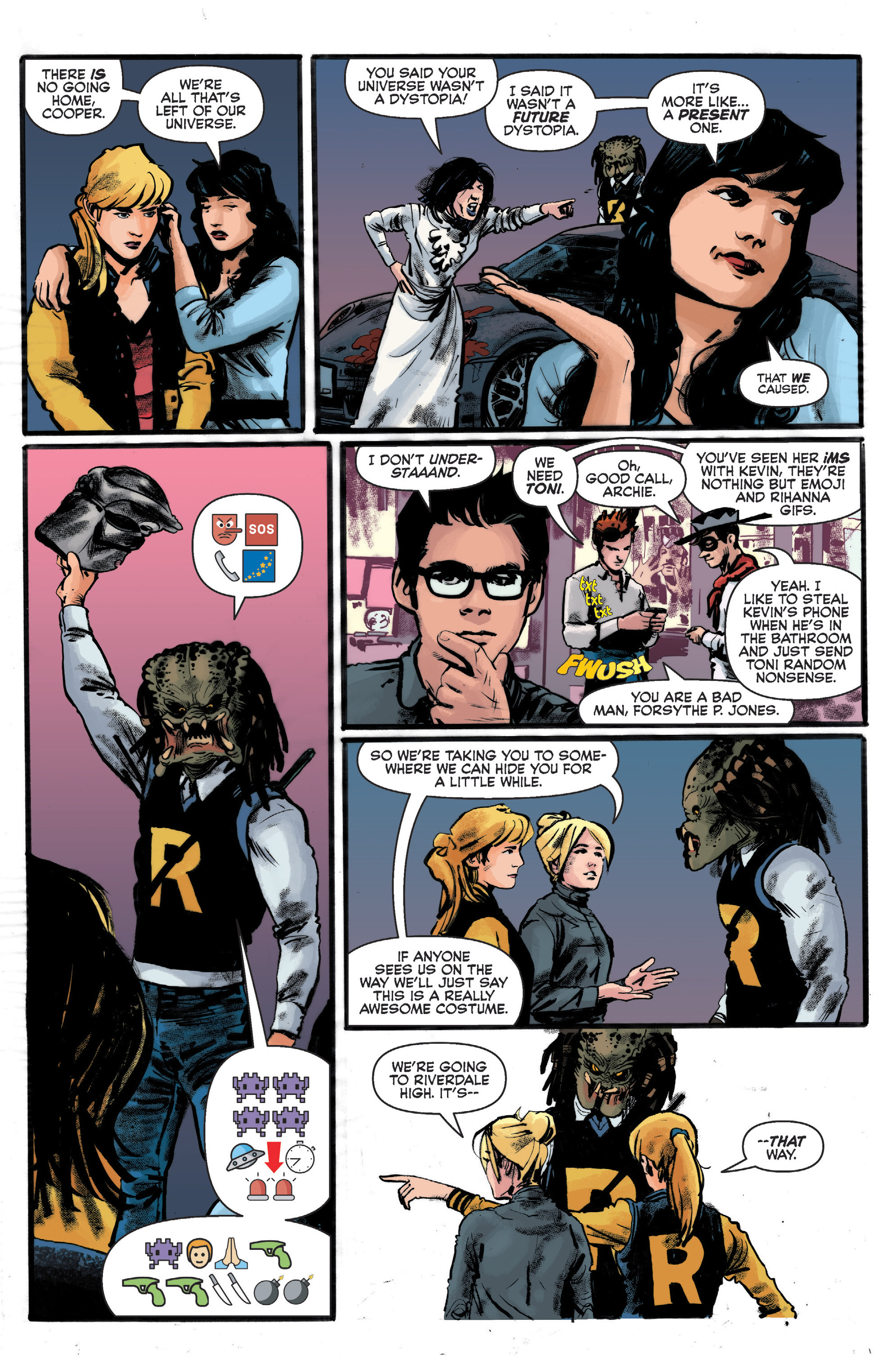 Read online Archie vs. Predator II comic -  Issue #2 - 11