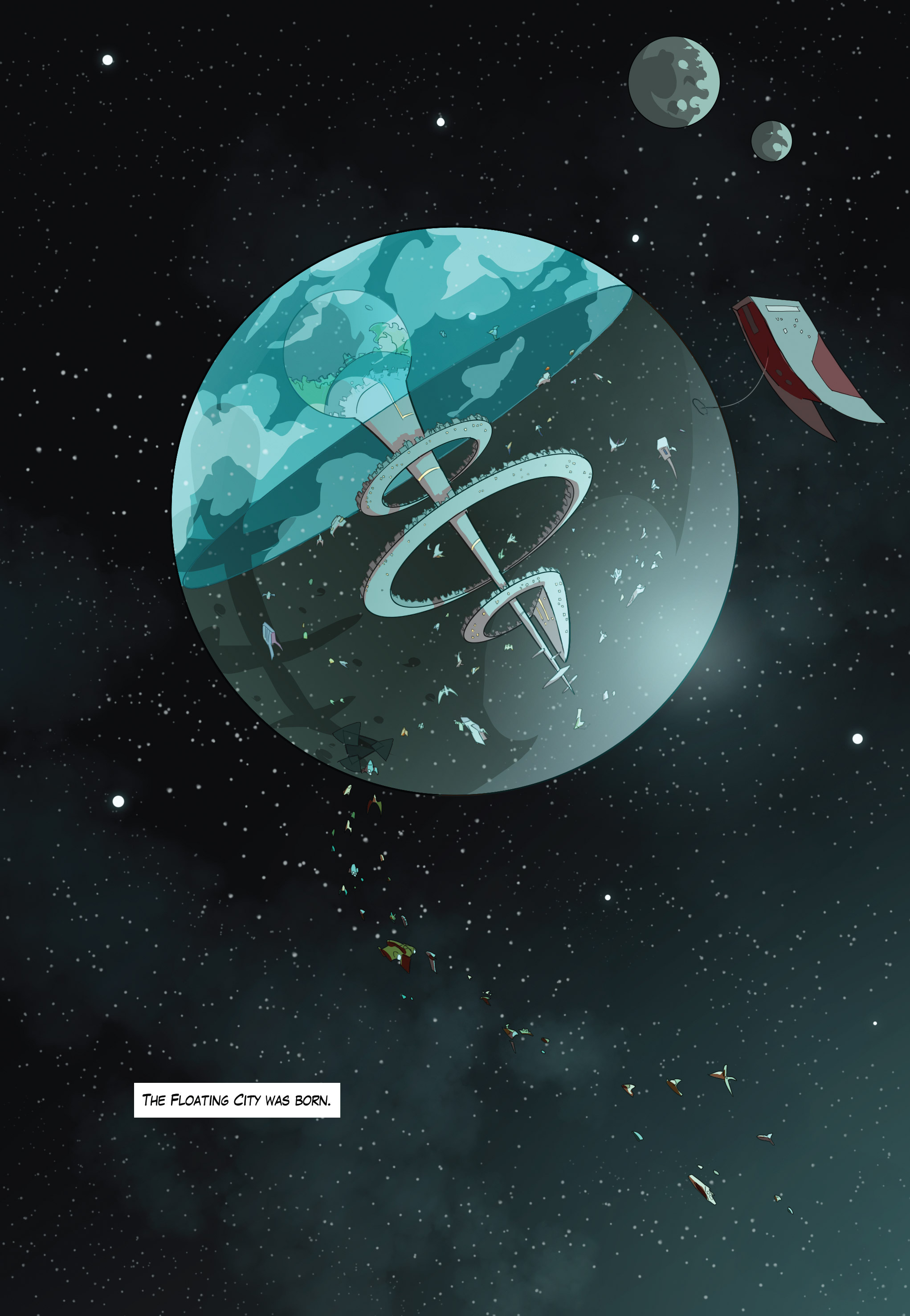 Read online Scavenger comic -  Issue #1 - 4