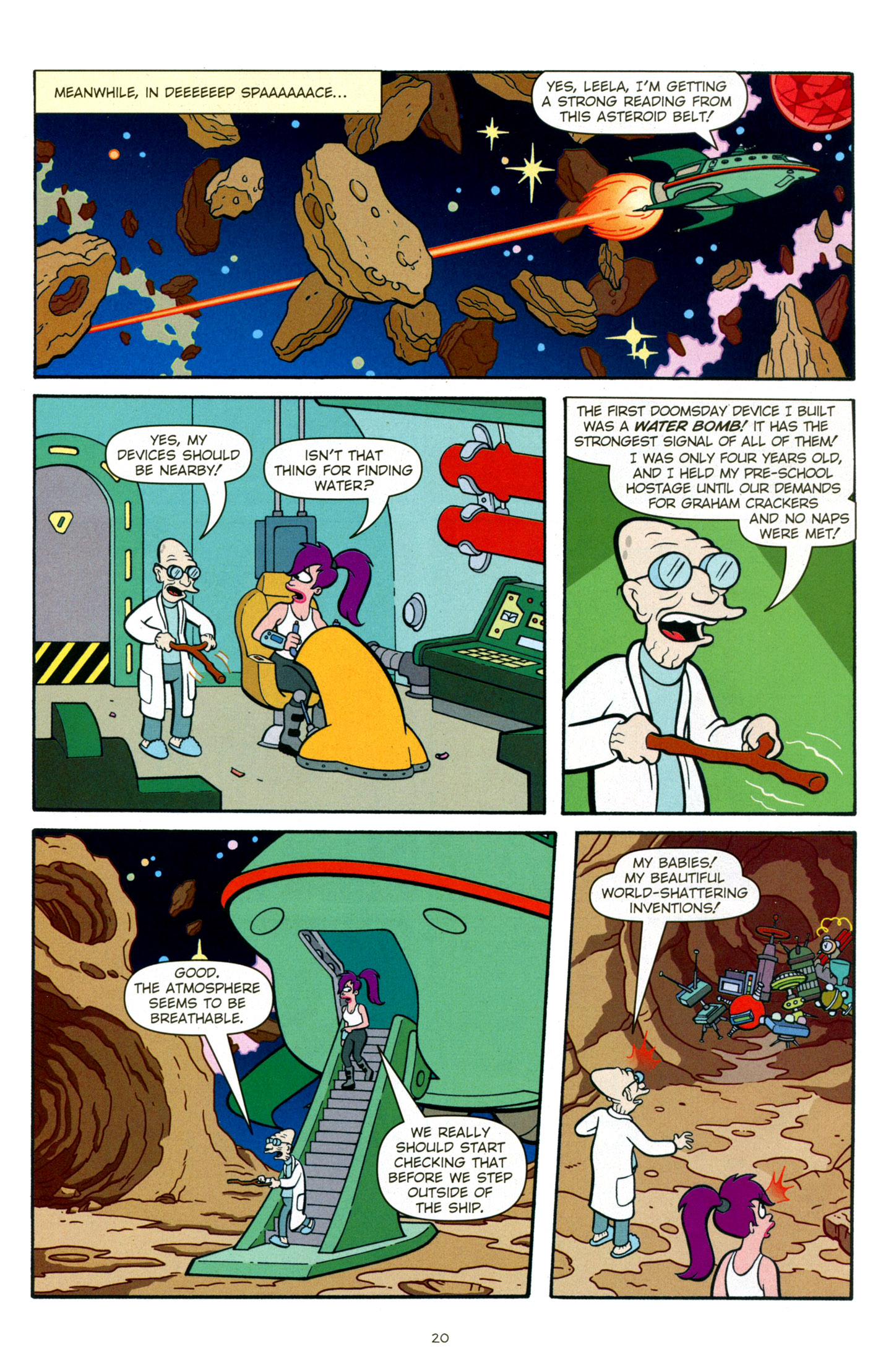 Read online Futurama Comics comic -  Issue #58 - 17