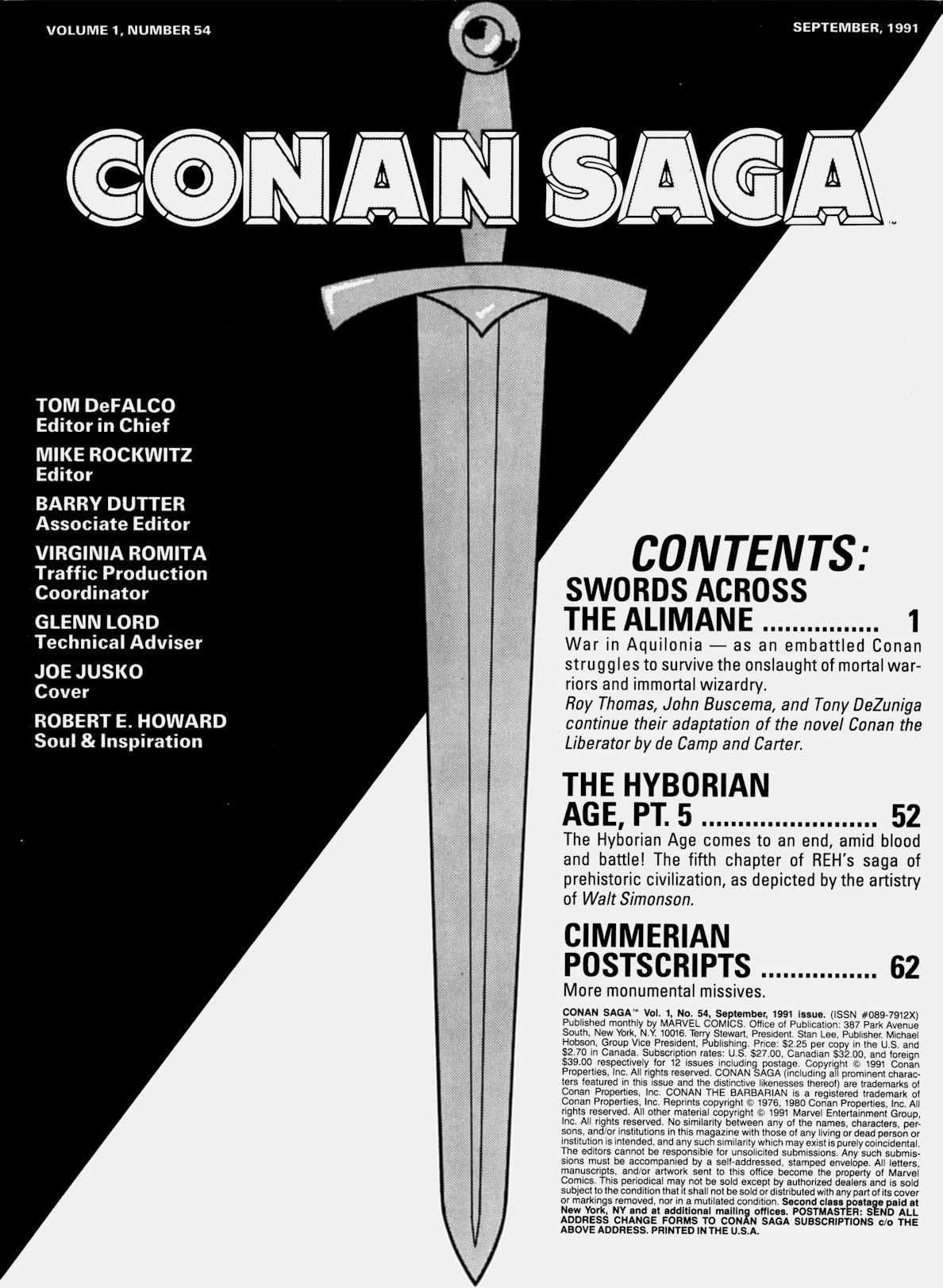 Read online Conan Saga comic -  Issue #54 - 2
