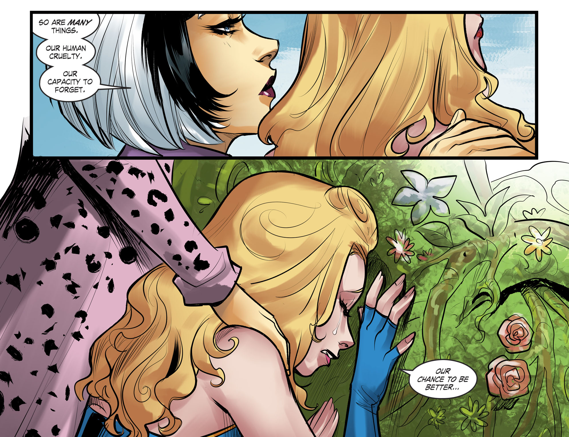 Read online DC Comics: Bombshells comic -  Issue #100 - 15