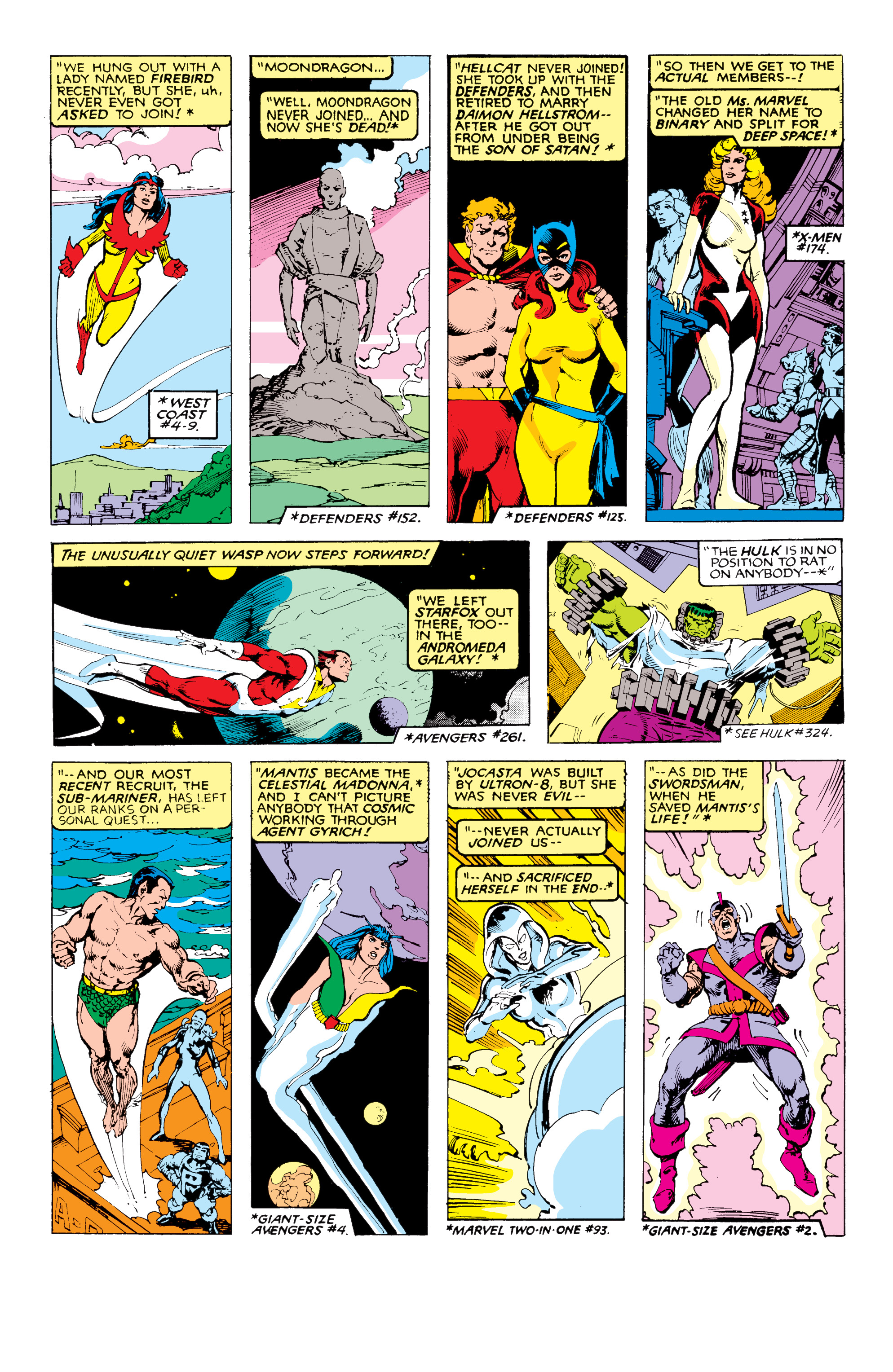 Read online Avengers West Coast Epic Collection: How The West Was Won comic -  Issue #Avengers West Coast Epic Collection Lost in Space-Time (Part 2) - 87