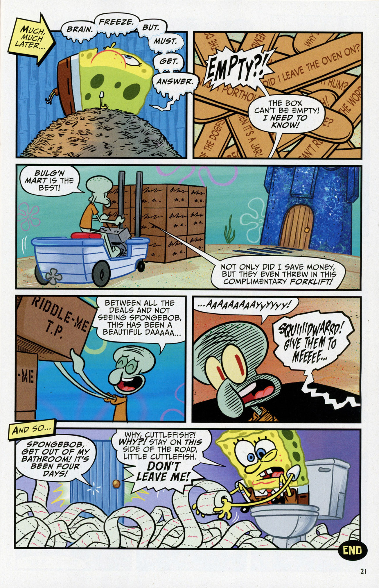 Read online SpongeBob Comics comic -  Issue #39 - 23