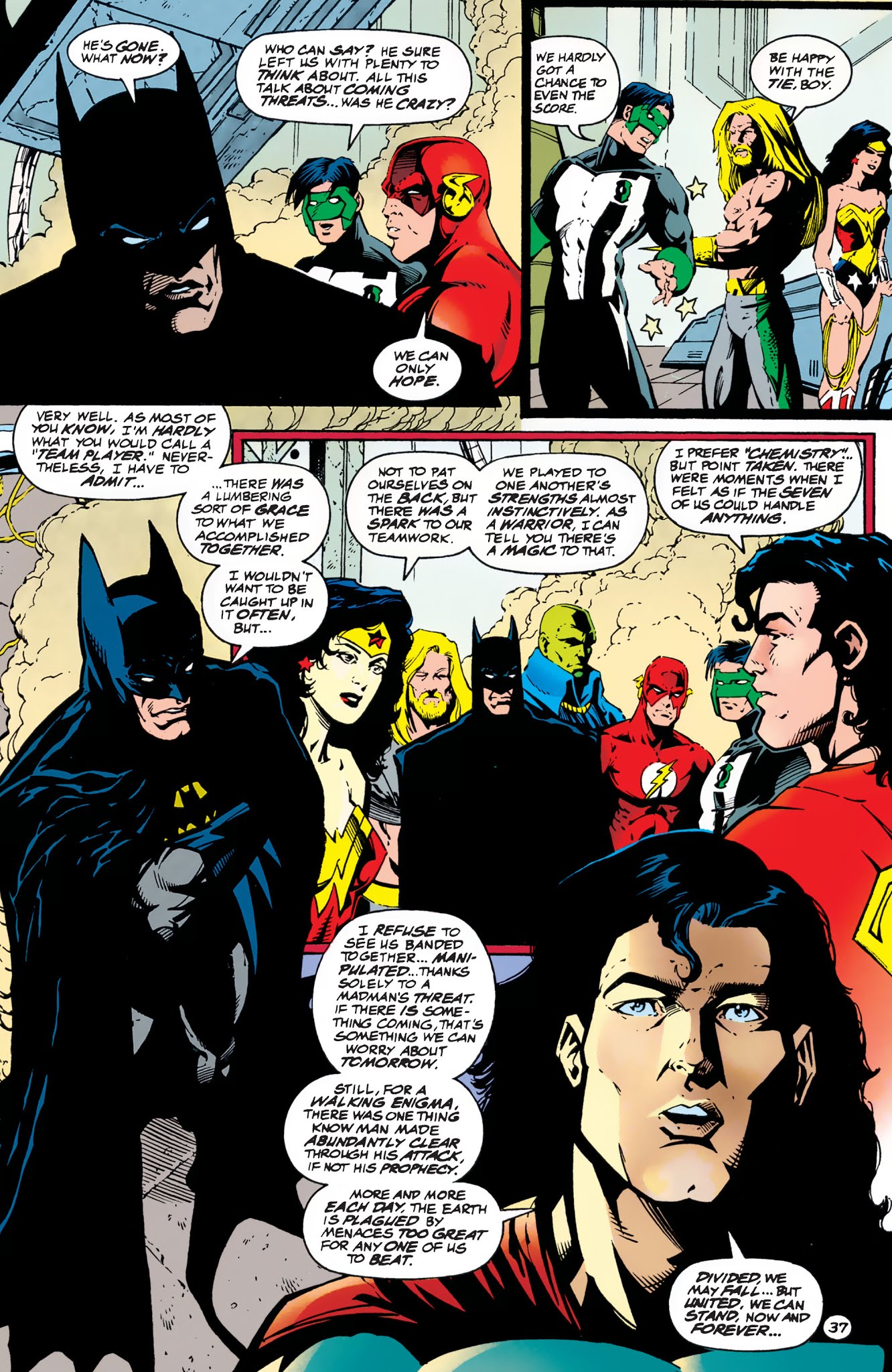 Read online JLA: A Midsummer's Nightmare: The Deluxe Edition comic -  Issue # TPB - 123