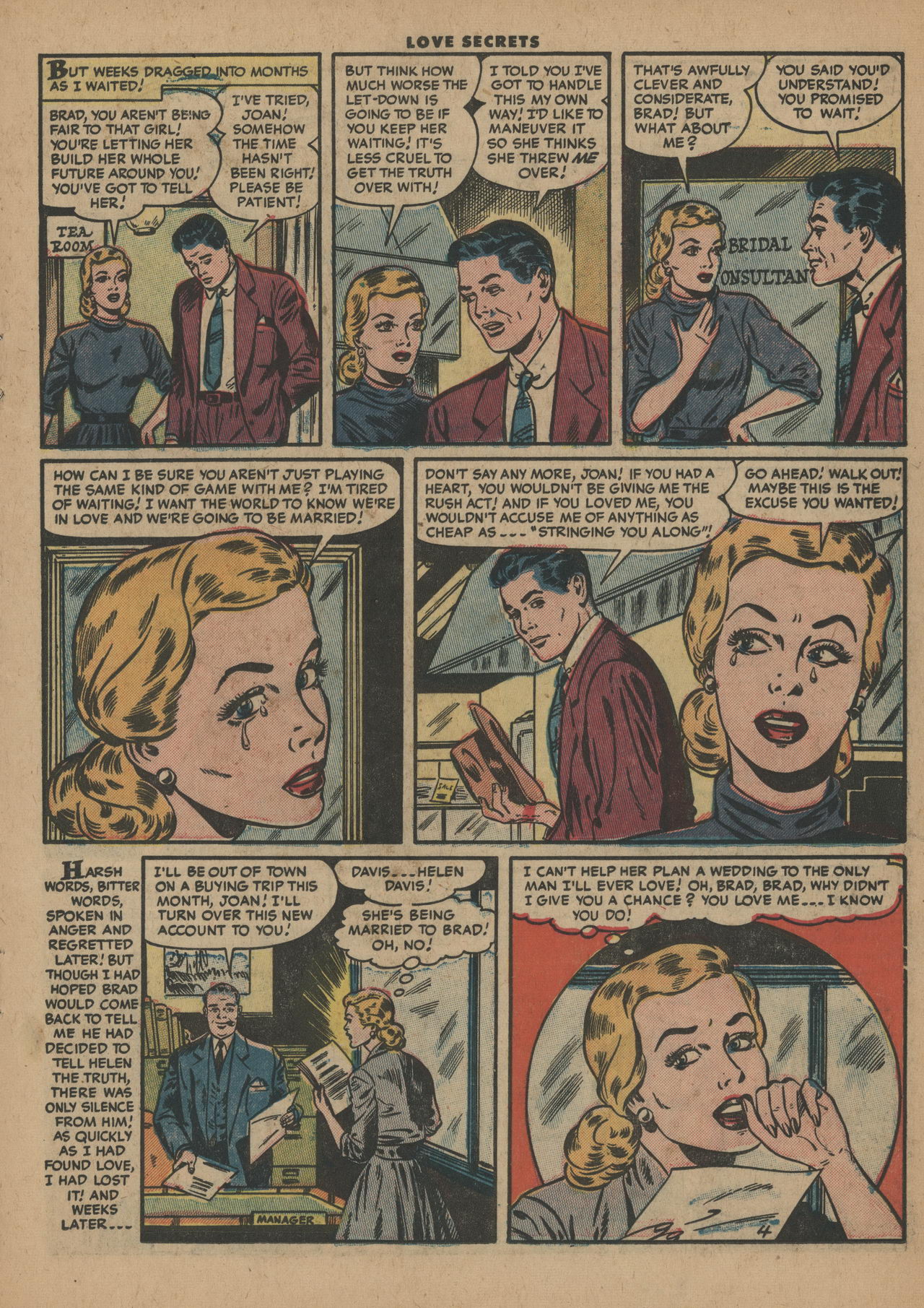 Read online Love Secrets (1953) comic -  Issue #40 - 15