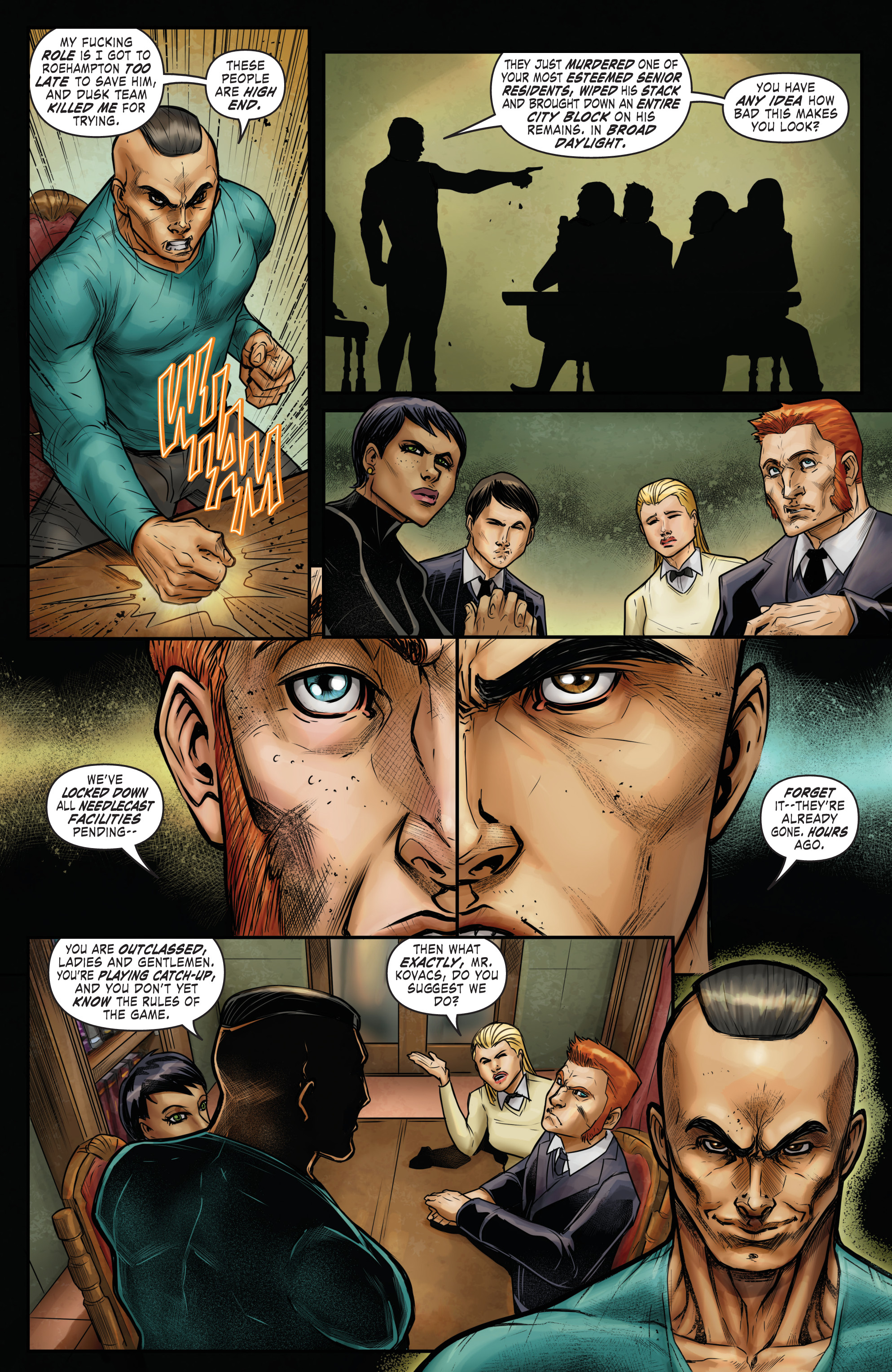 Read online Altered Carbon: Download Blues comic -  Issue # TPB - 96