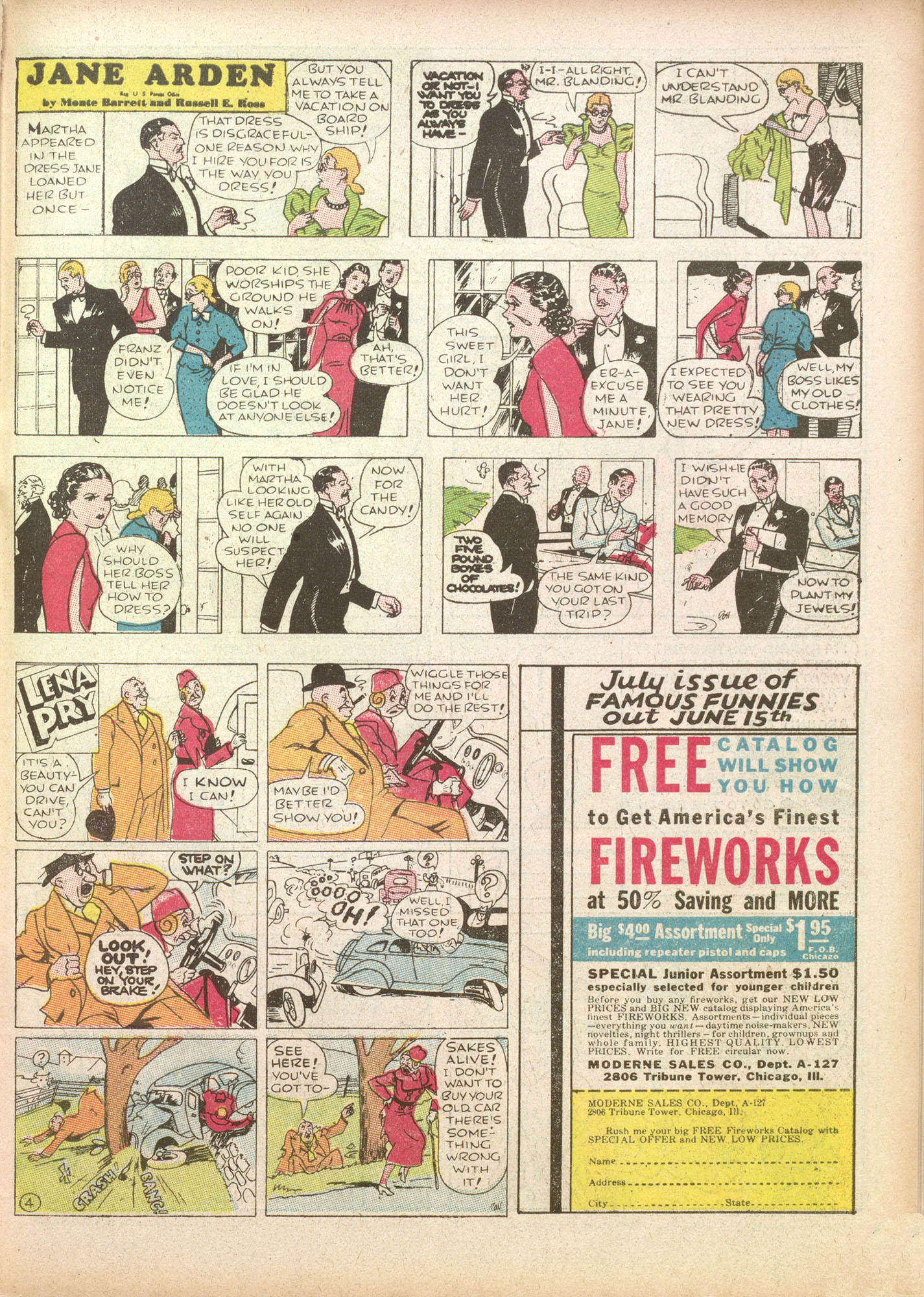Read online Famous Funnies comic -  Issue #35 - 49