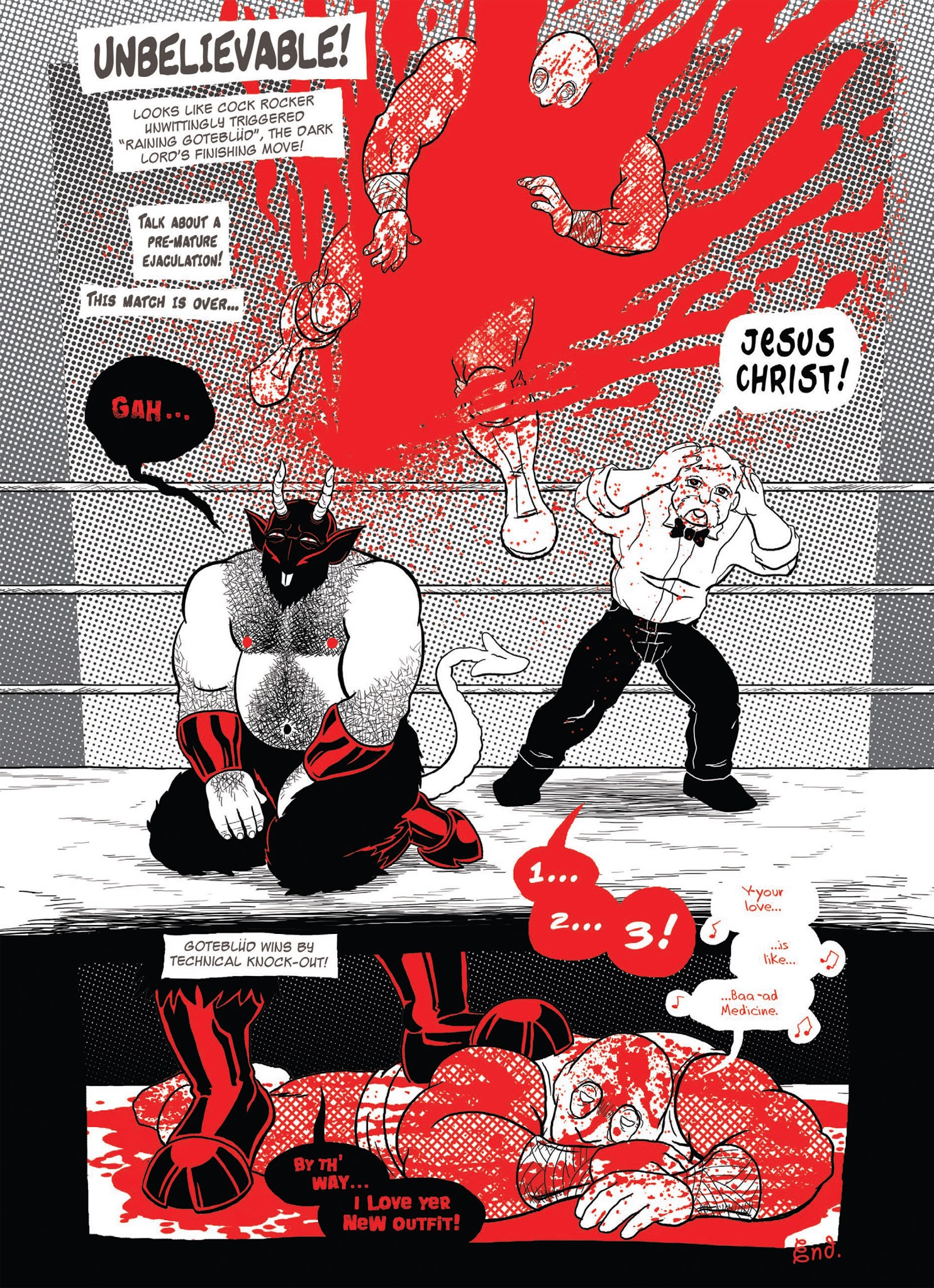 Read online Wuvable Oaf: Blood & Metal comic -  Issue # TPB - 55