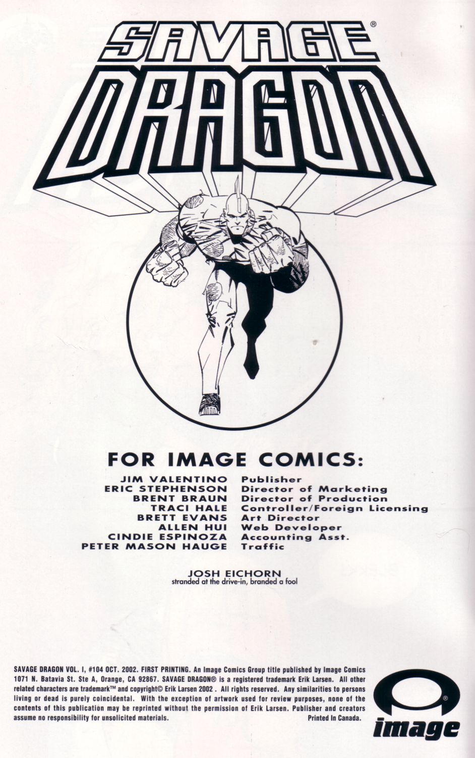 The Savage Dragon (1993) Issue #104 #107 - English 3