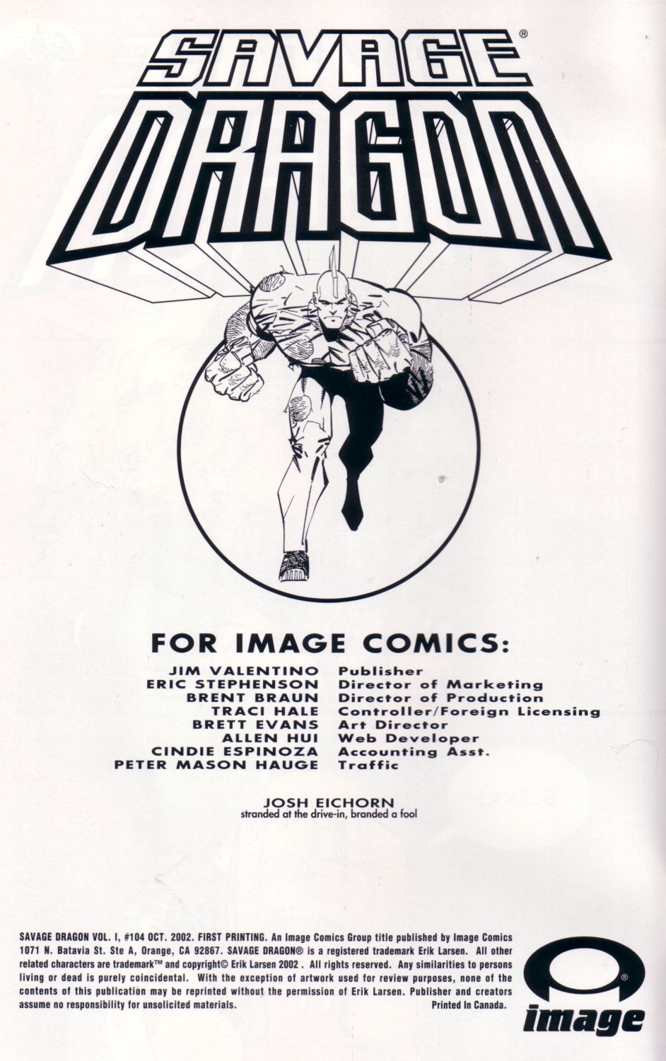 The Savage Dragon (1993) issue 104 - Page 3