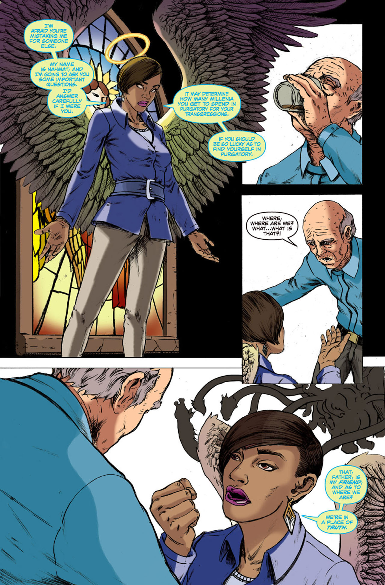 Read online Hack/Slash & Mercy Sparx: A Slice of Hell comic -  Issue #1 - 22