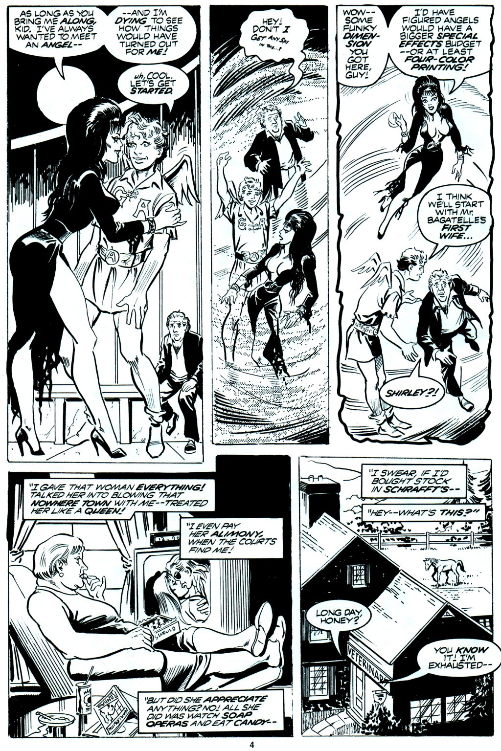 Read online Elvira, Mistress of the Dark comic -  Issue #5 - 6