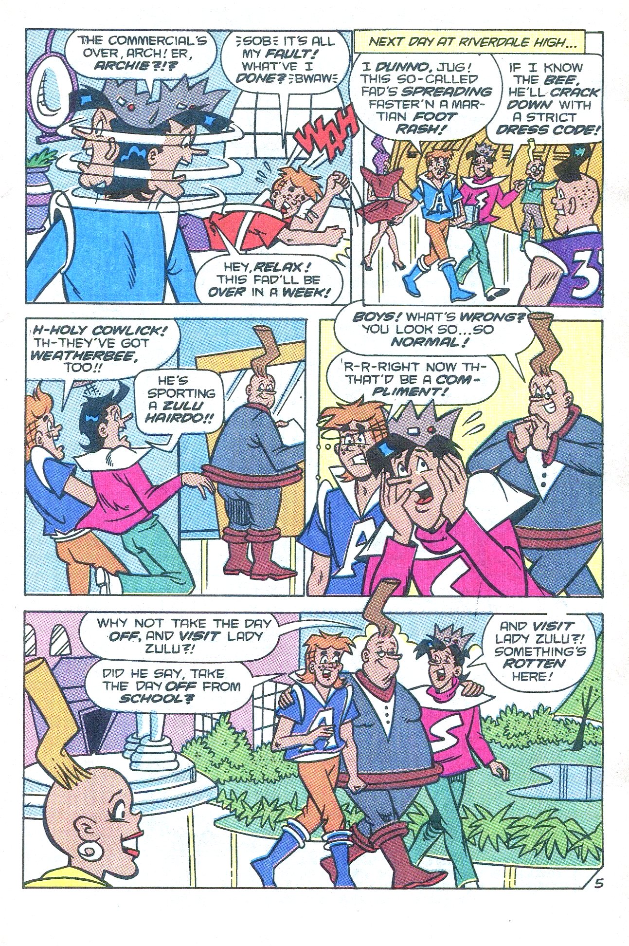 Read online Archie 3000! (1989) comic -  Issue #11 - 7