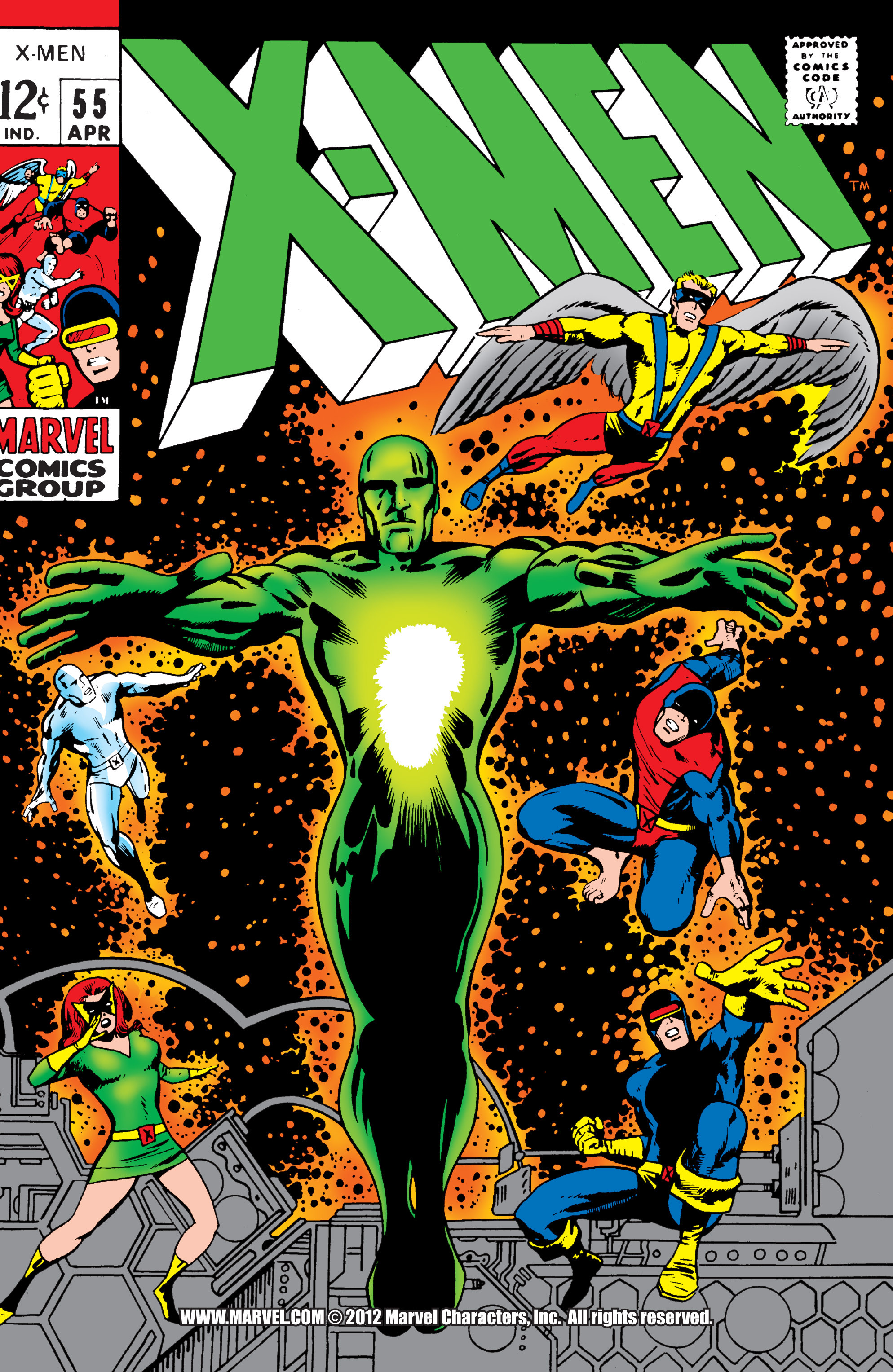 Read online Uncanny X-Men (1963) comic -  Issue #55 - 1