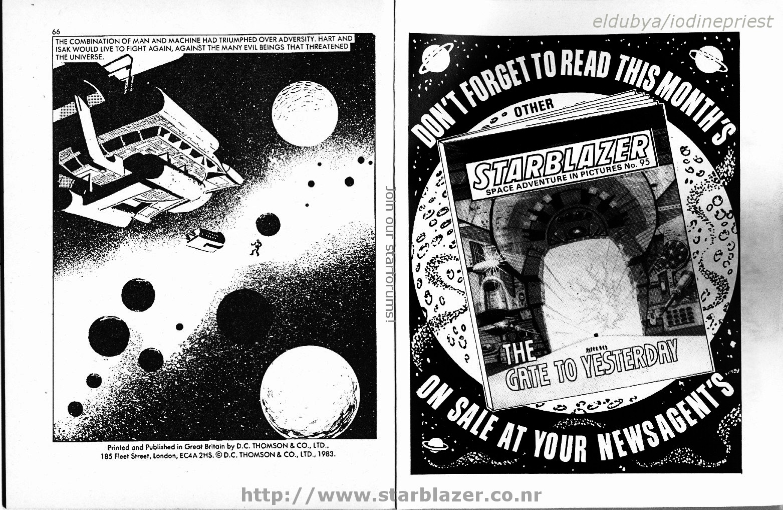 Read online Starblazer comic -  Issue #94 - 35