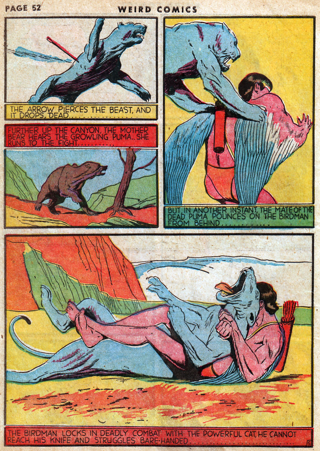 Read online Weird Comics comic -  Issue #3 - 54