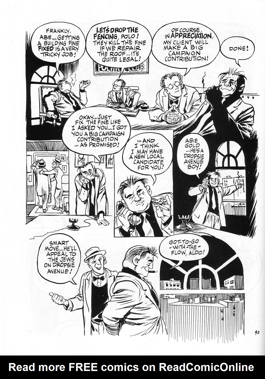 Read online Dropsie Avenue, The Neighborhood comic -  Issue # Full - 92