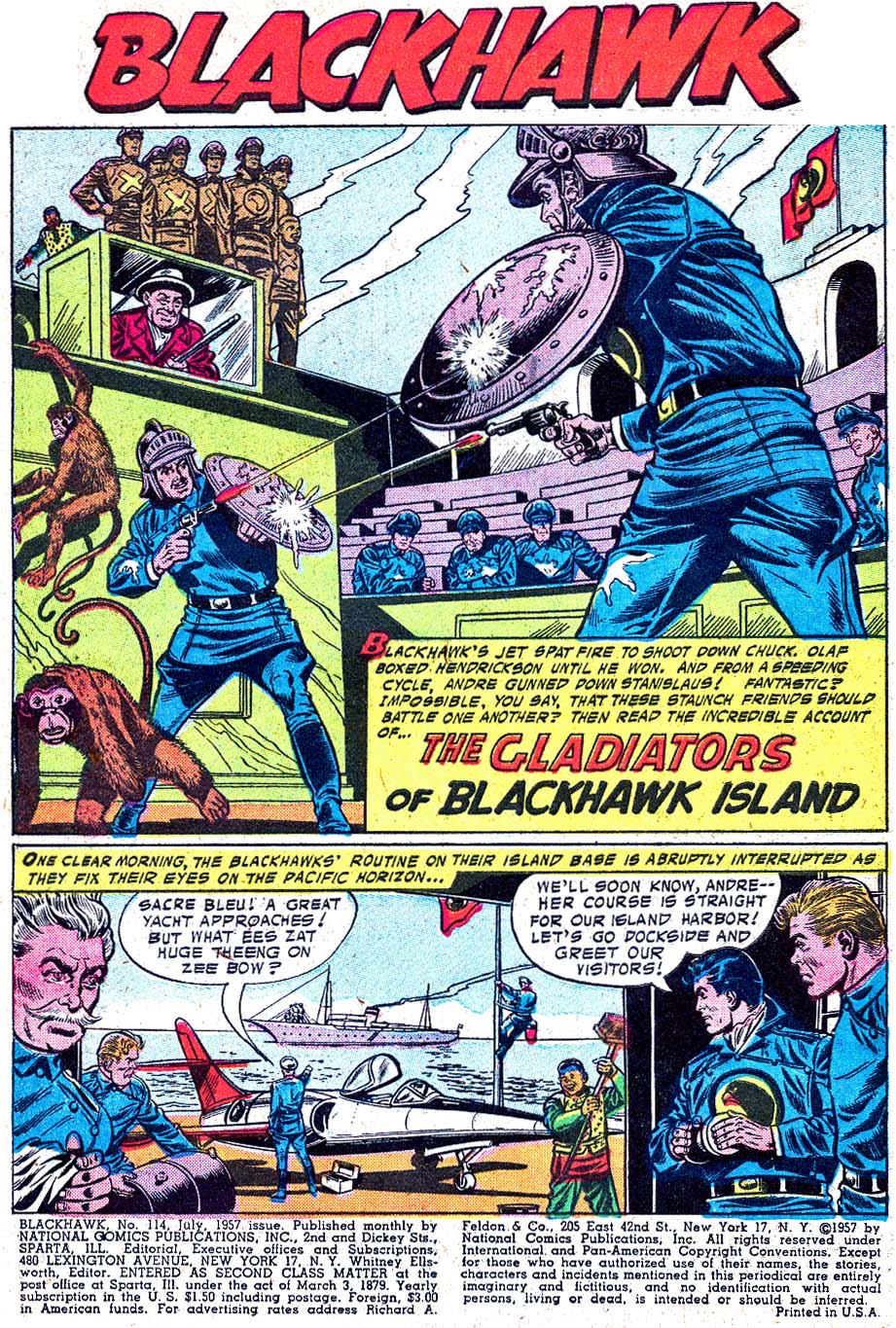 Blackhawk (1957) Issue #114 #7 - English 3
